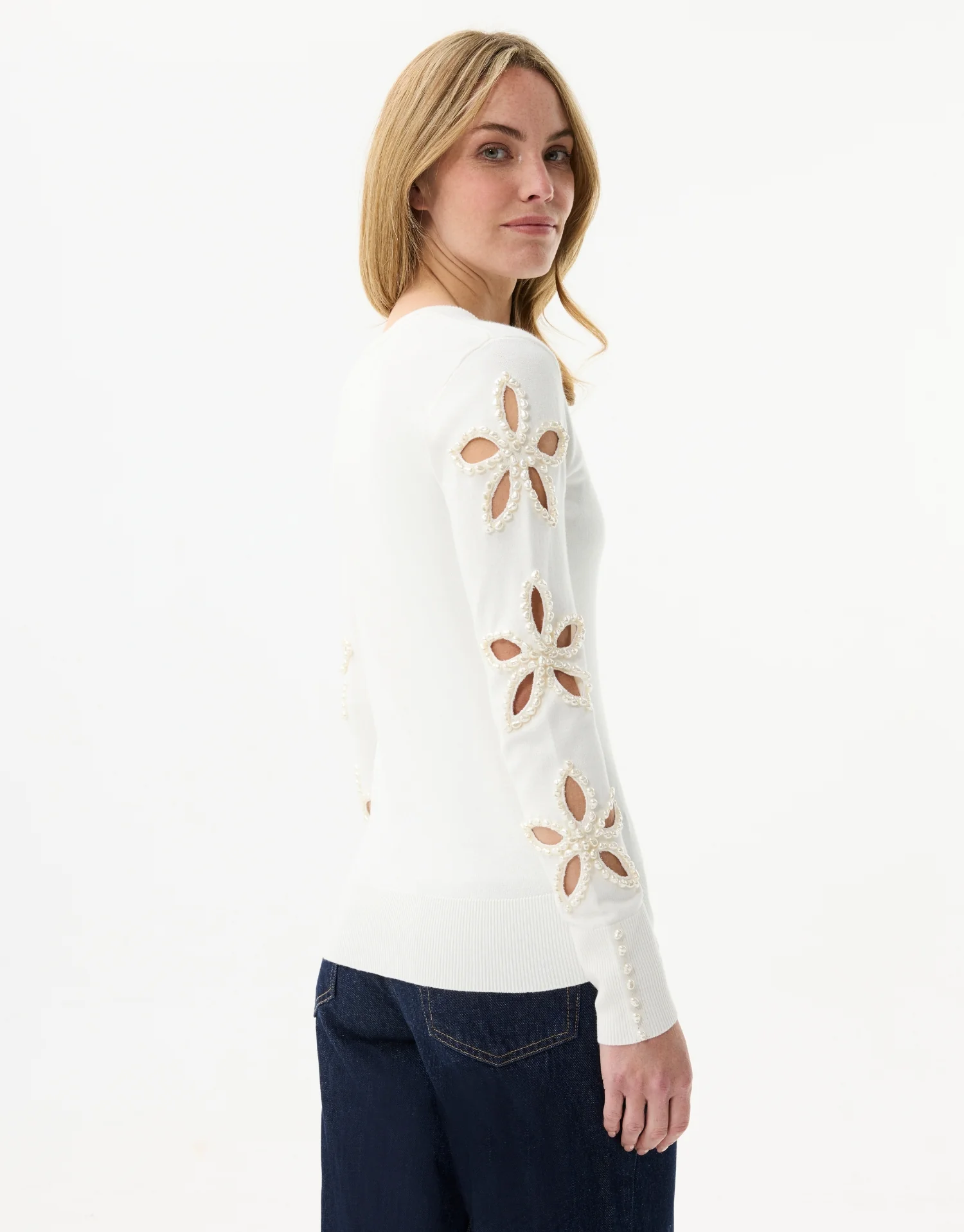 Pull perles floral - Image 6