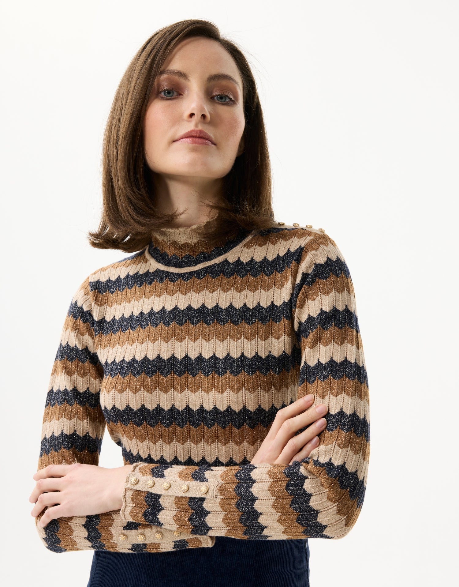 Pull rayures scintillantes - Image 3