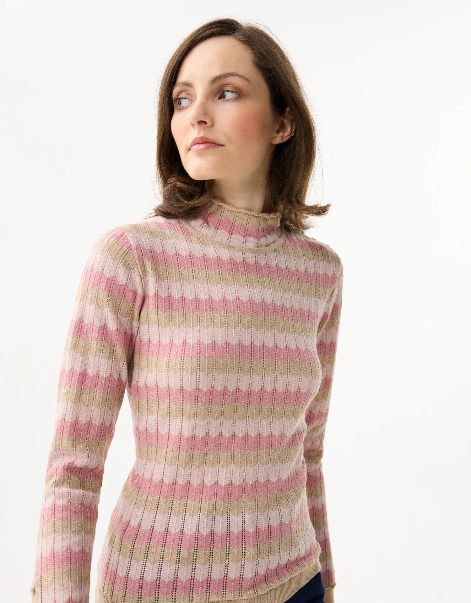Pull rayures scintillantes - Image 8