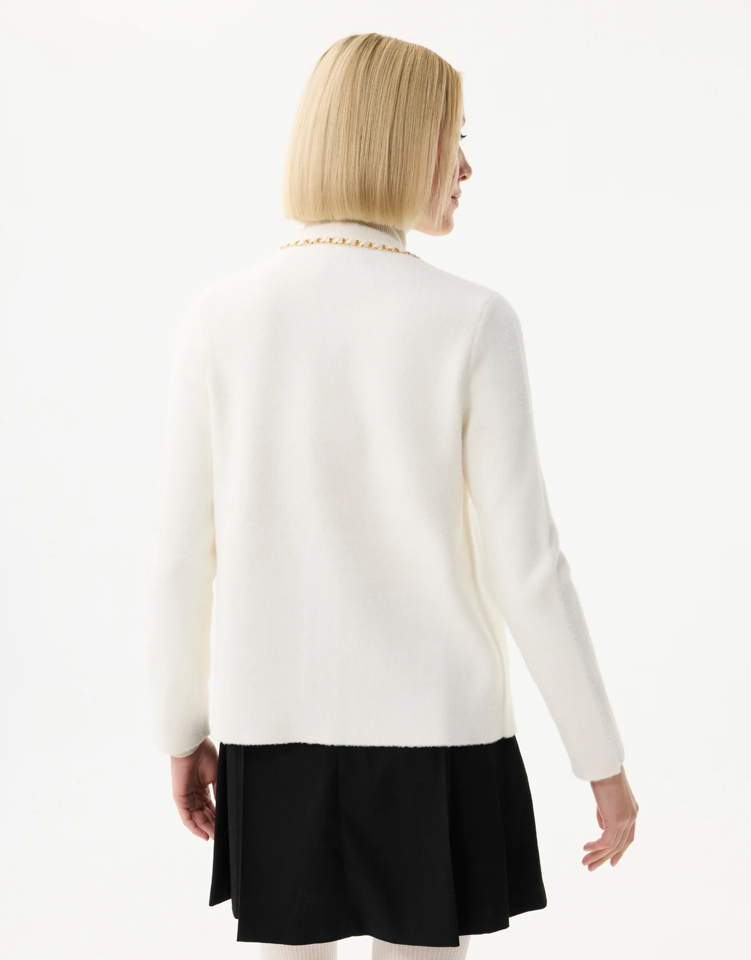 Cardigan à détails dorés - Image 8