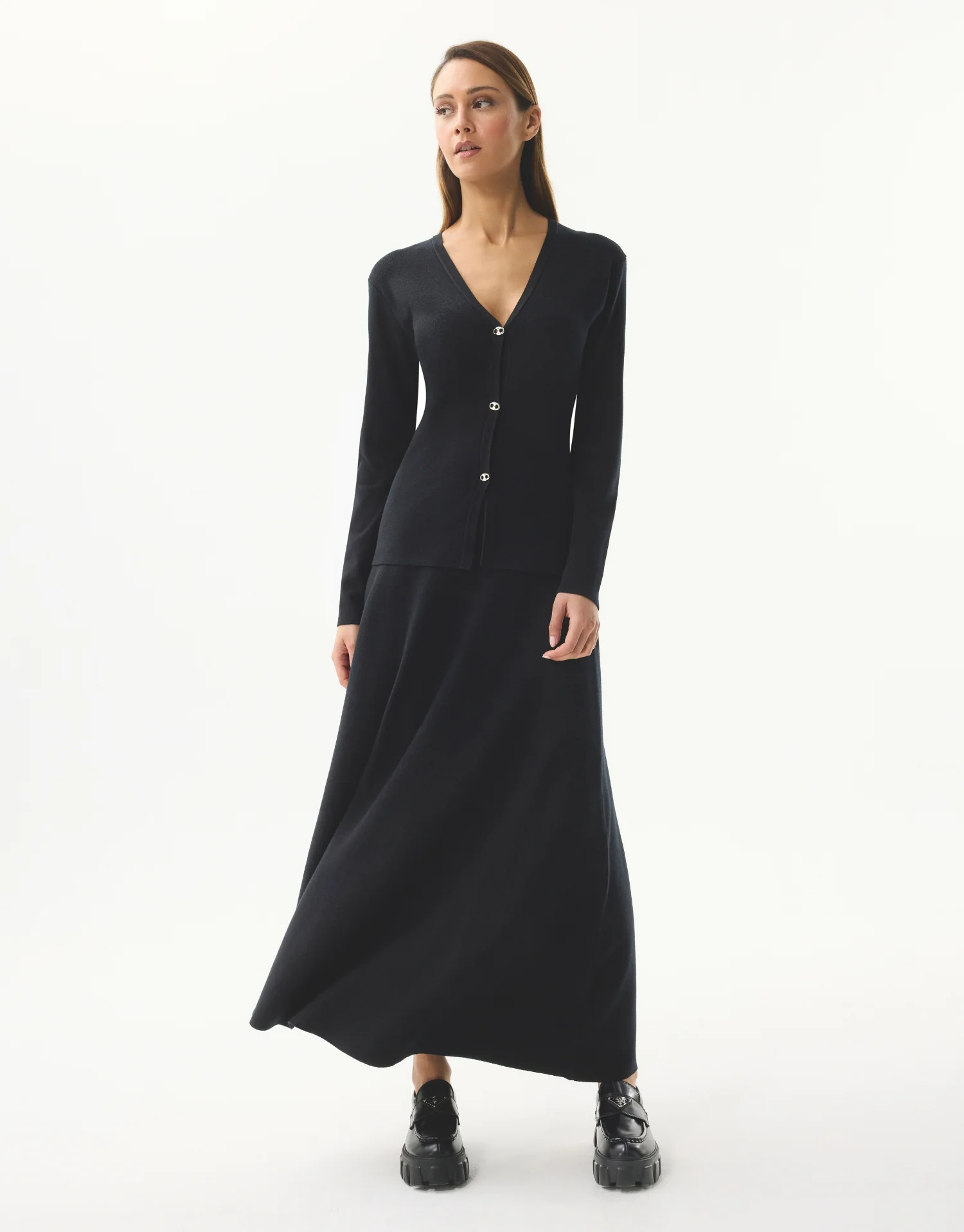 Cardigan chic col V - Image 9