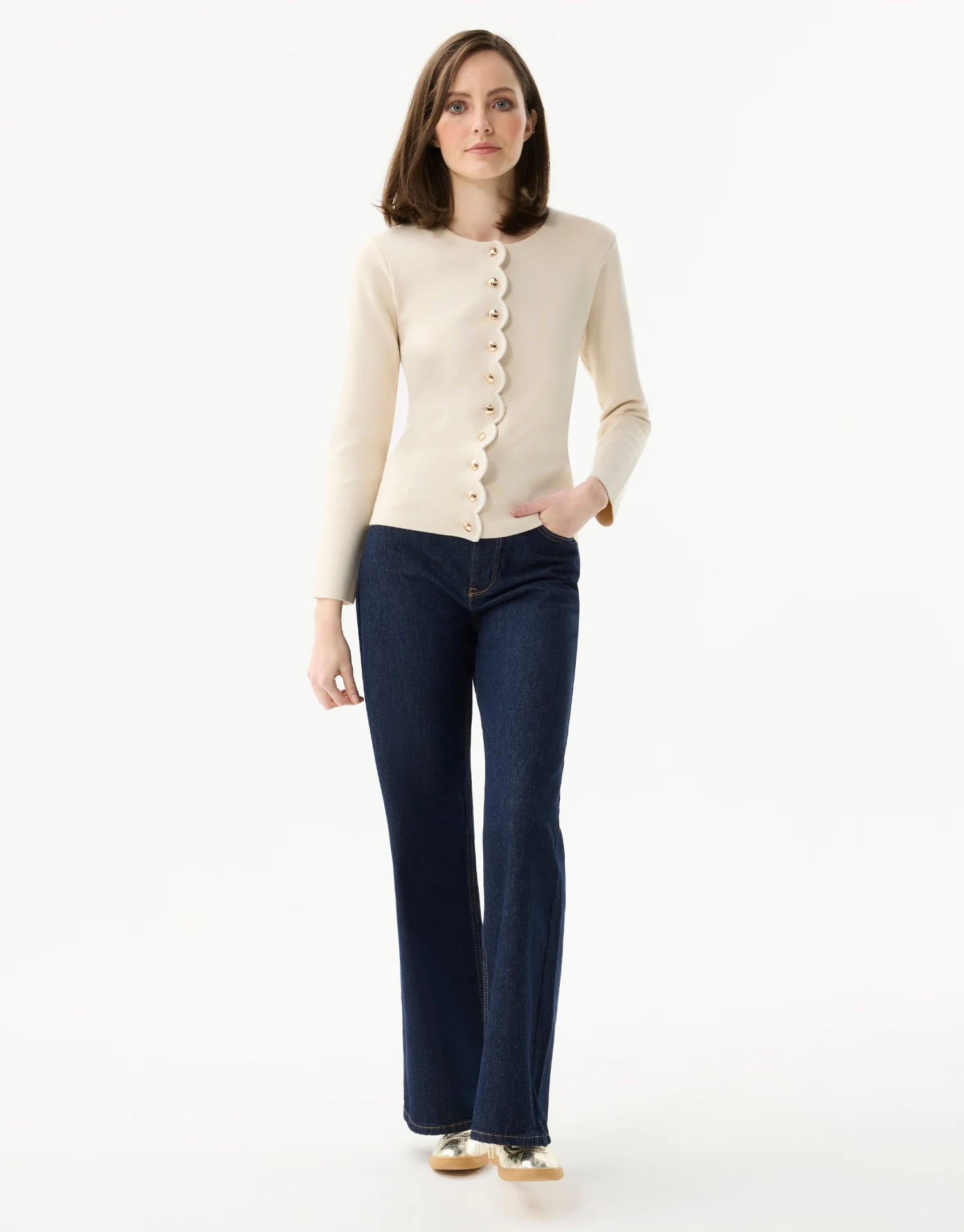 Cardigan festonné - Image 6