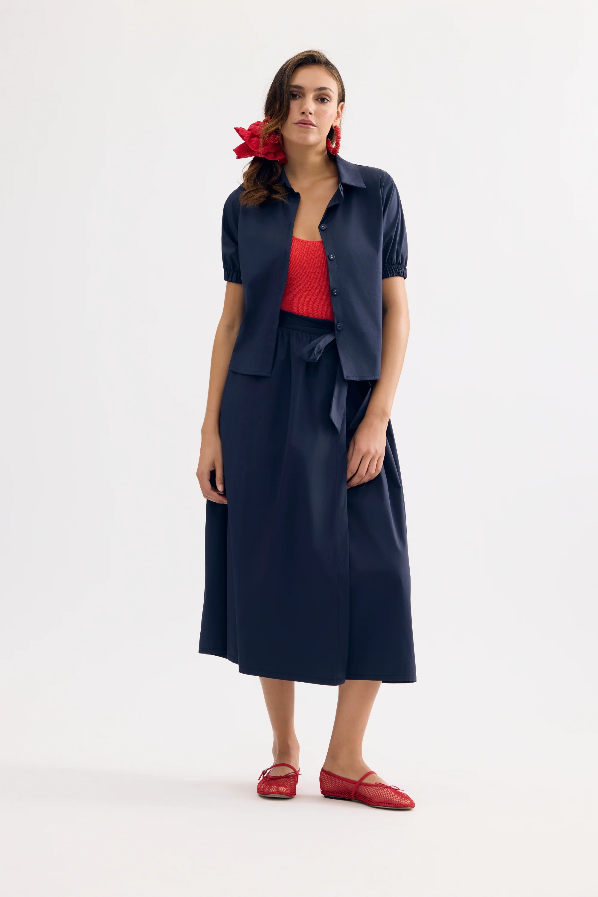 Chemise ajustée manches courtes - Image 6
