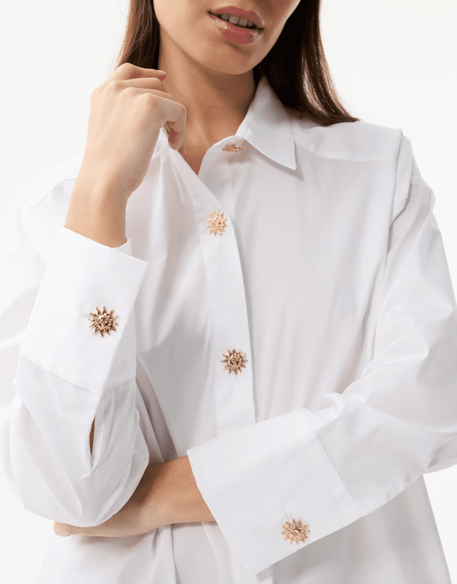 Chemise boutons bijoux - Image 4