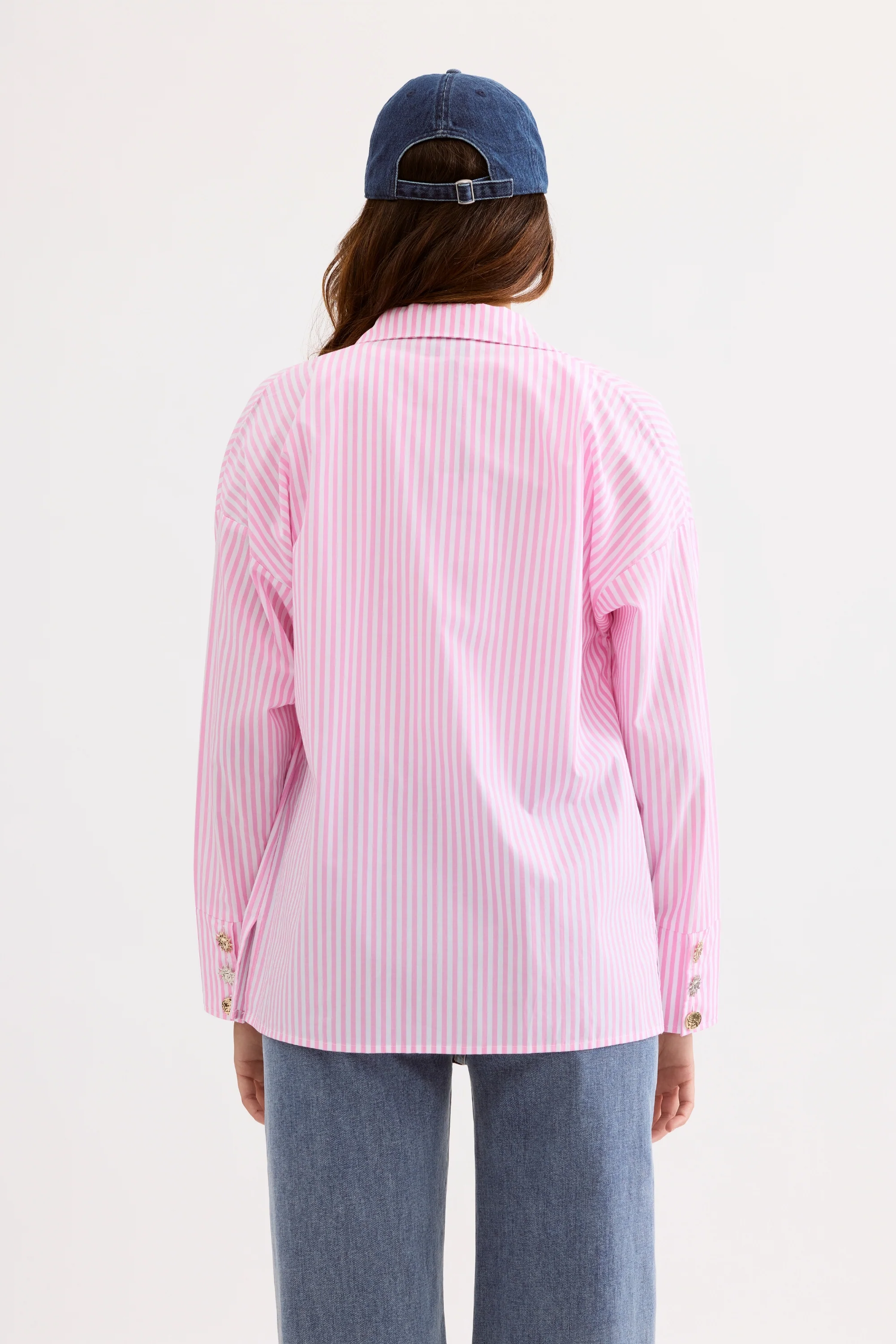 Chemise femme rayée élégante - Image 15