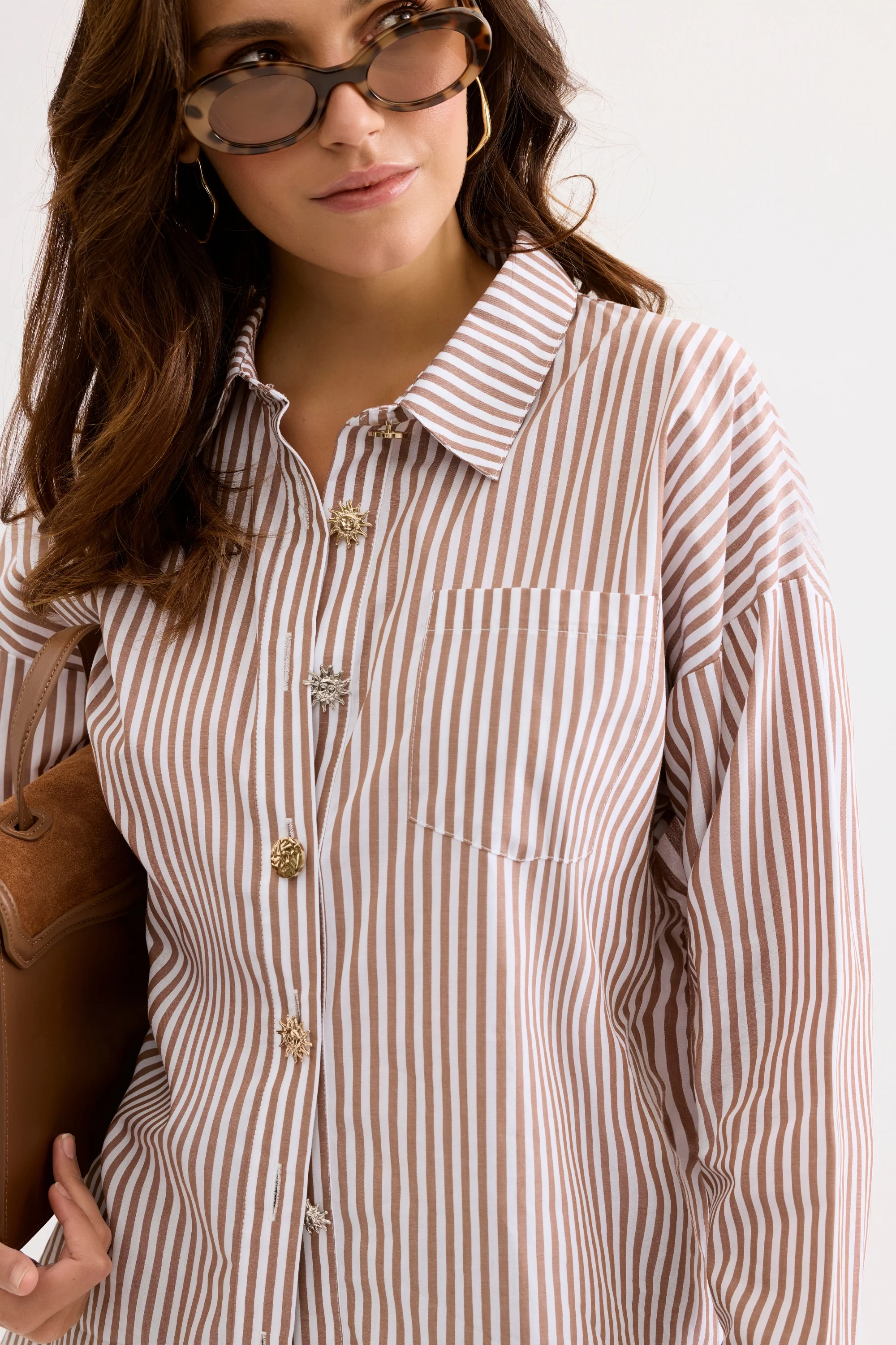 Chemise femme rayée élégante - Image 4