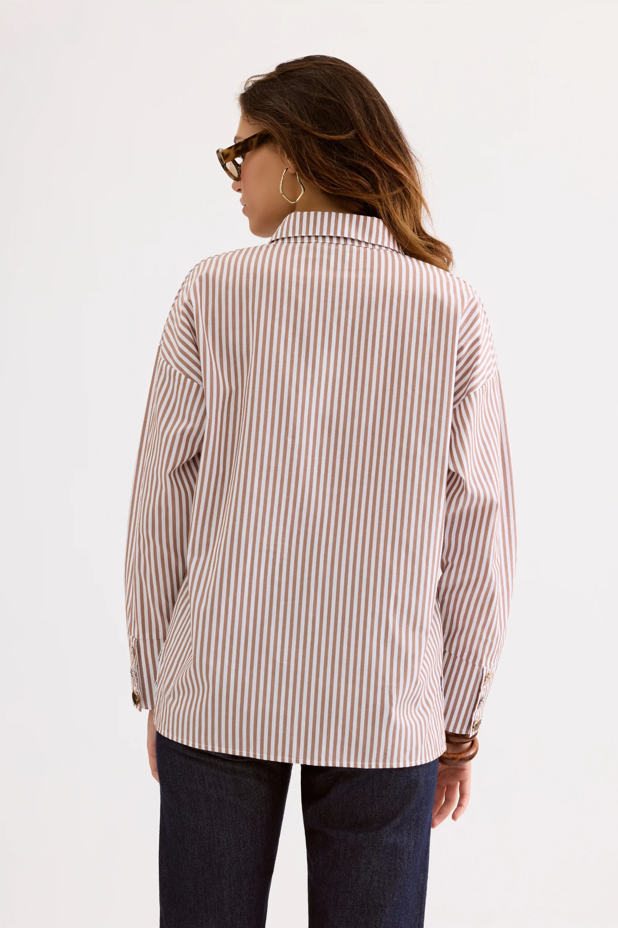 Chemise femme rayée élégante - Image 7