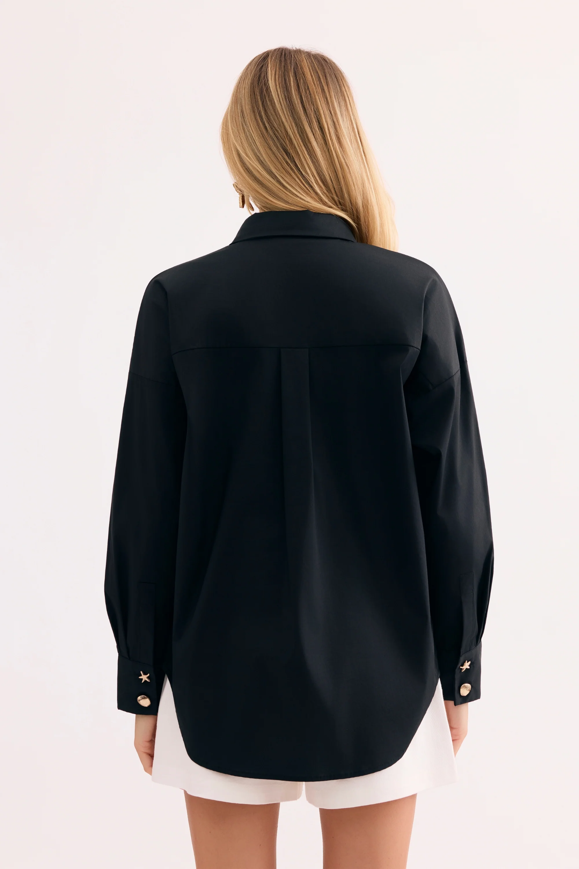 Chemise fluide à boutons bijou - Image 8