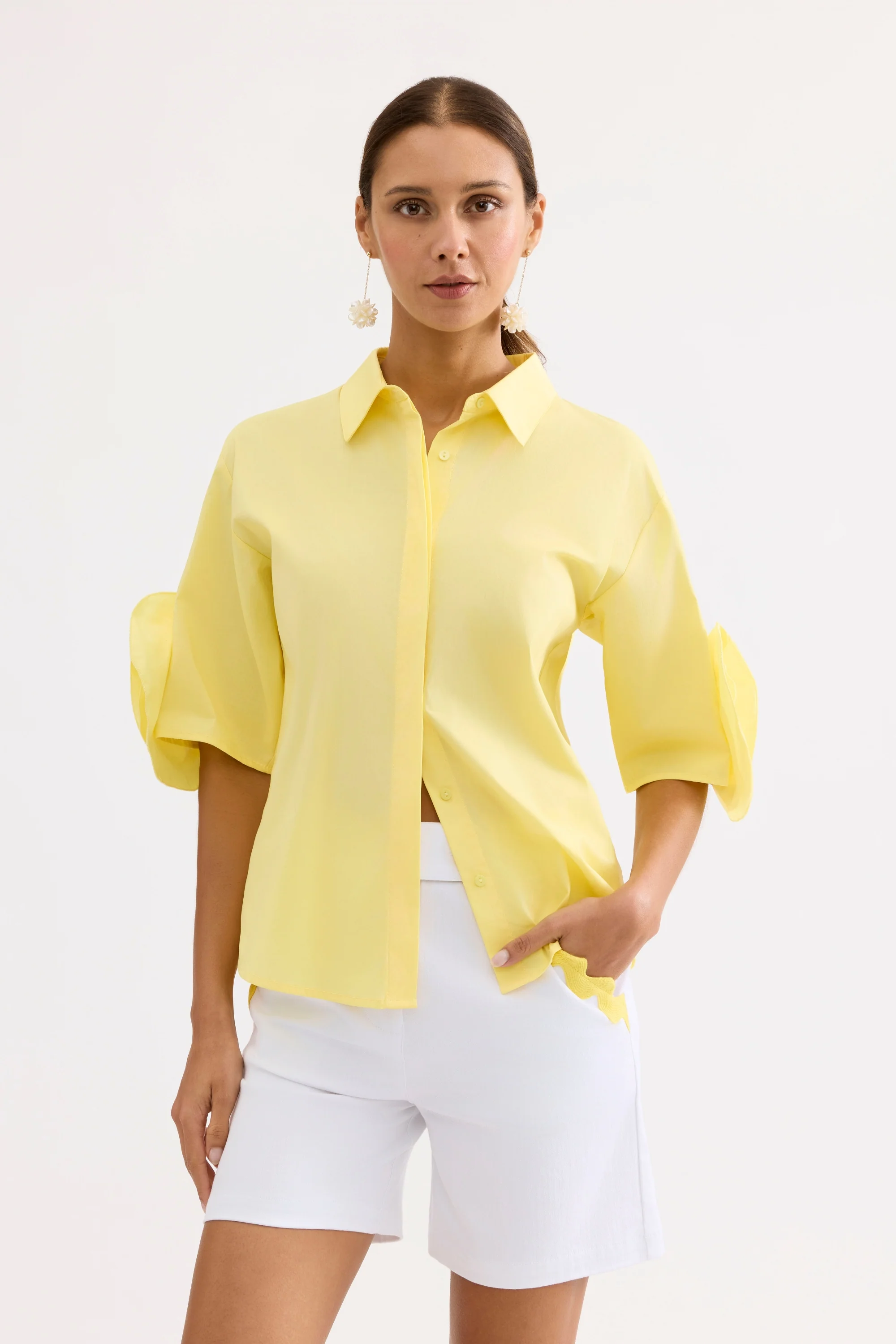 Chemise fluide manches courtes - Image 11