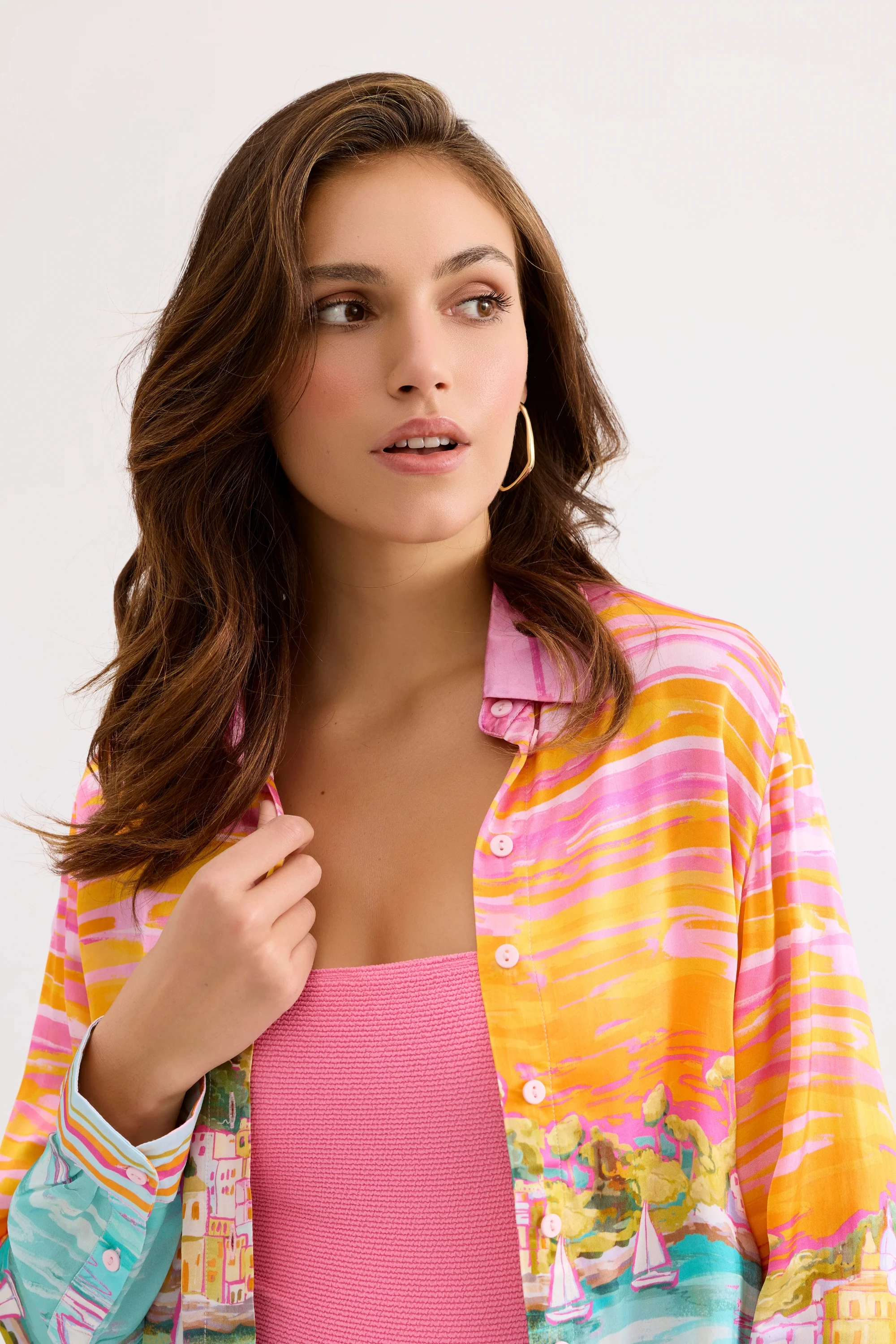 Chemise imprimée paysage - Image 4