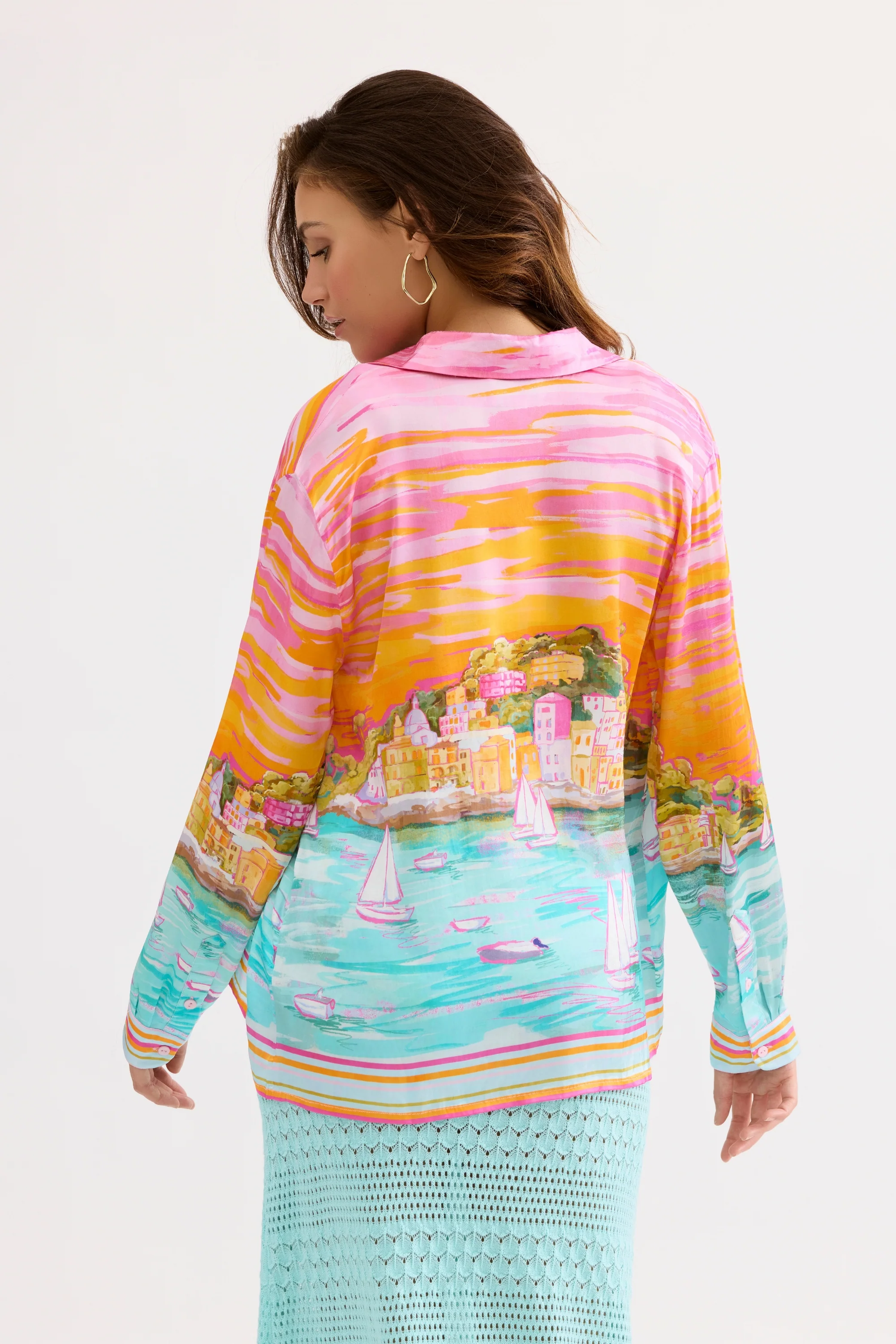 Chemise imprimée paysage - Image 5