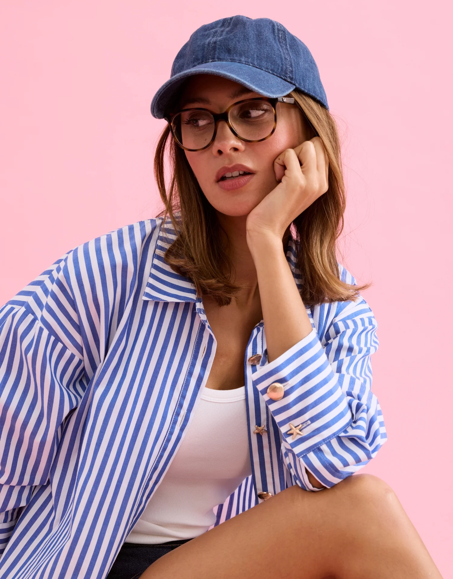 Chemise rayée en coton - Image 7