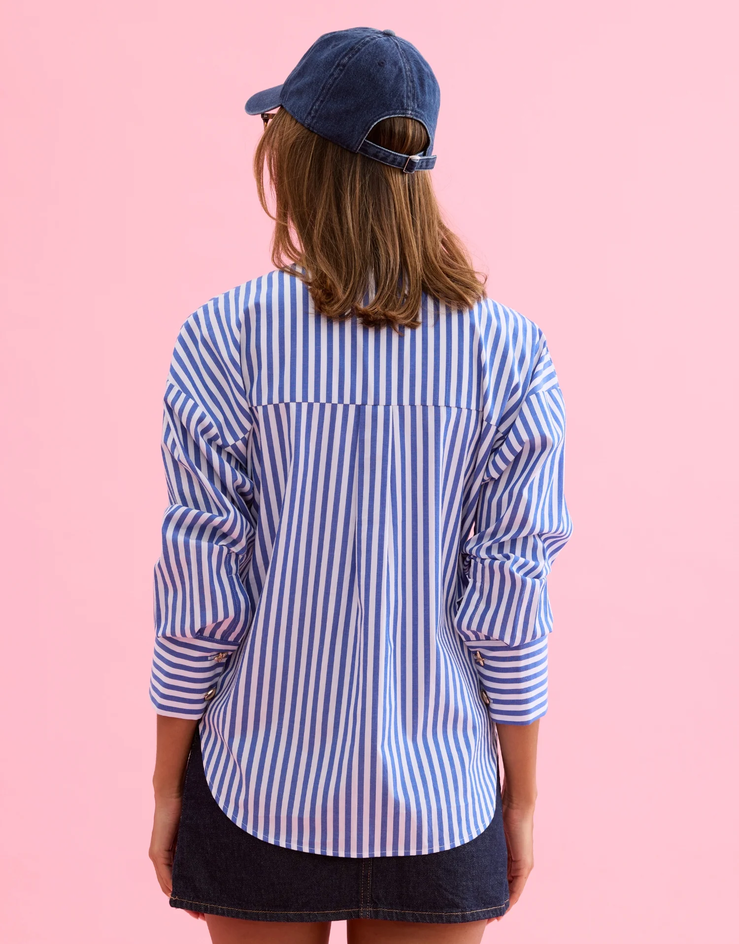 Chemise rayée en coton - Image 8