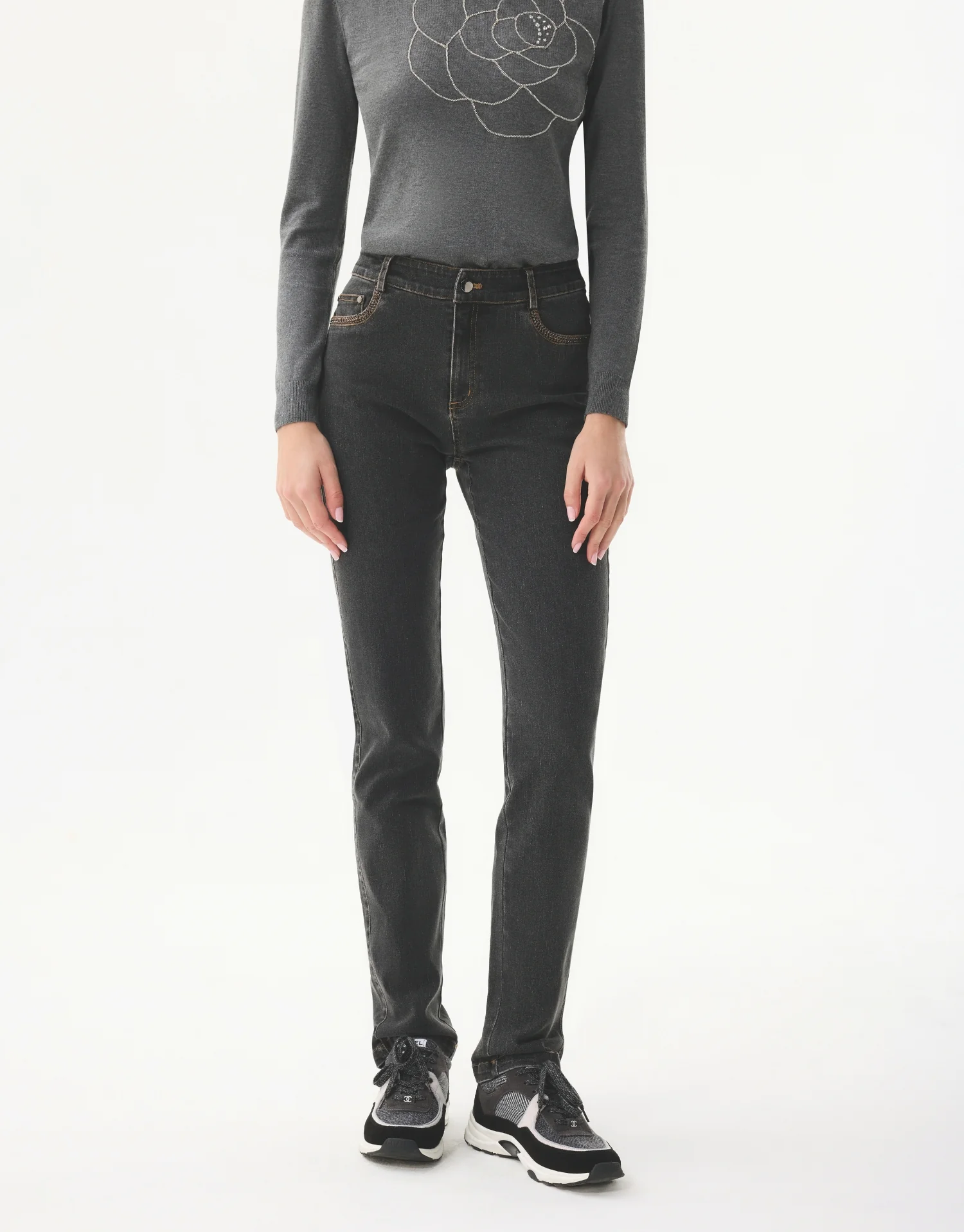 Jean droit stretch - Image 6