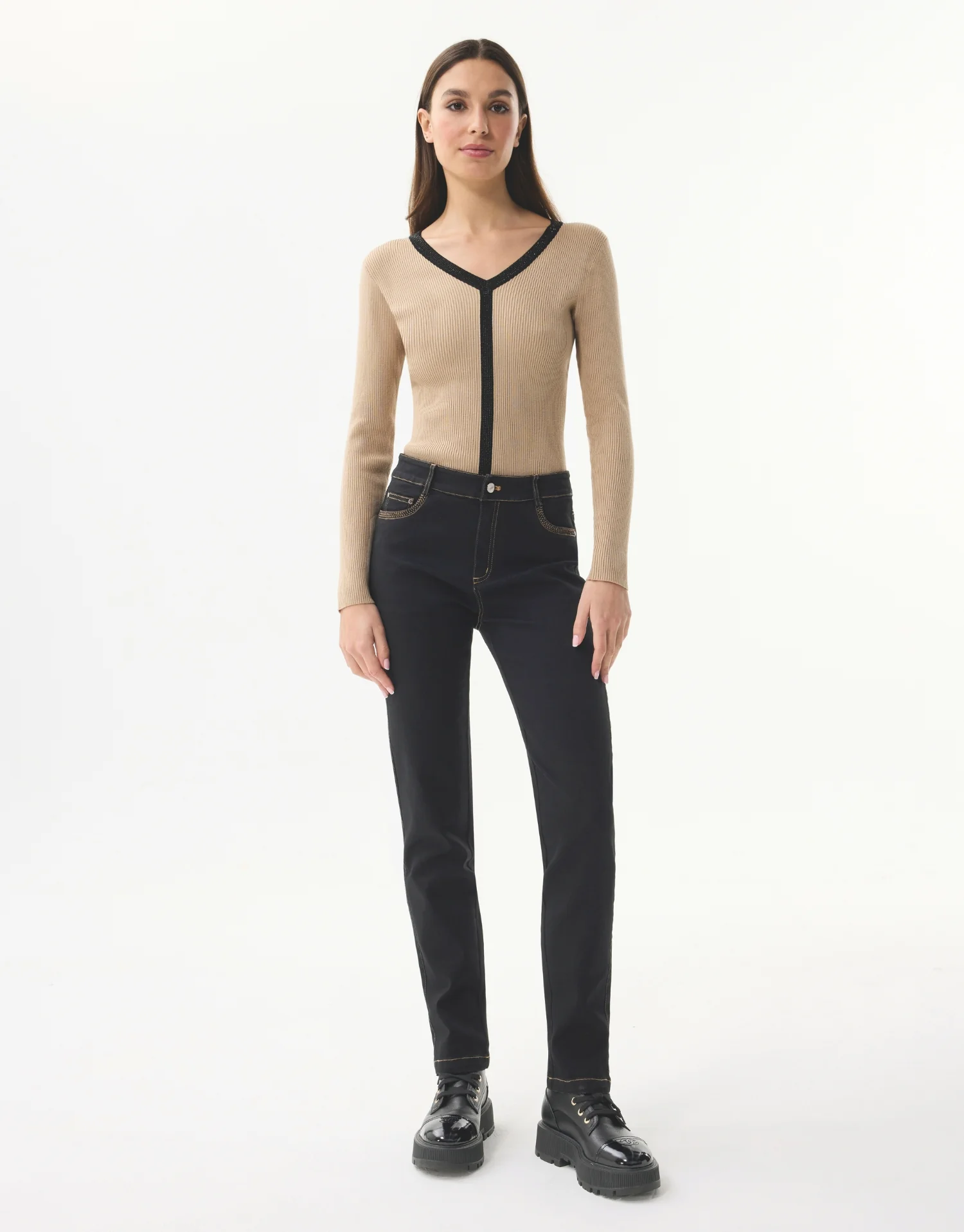 Jean droit stretch - Image 8