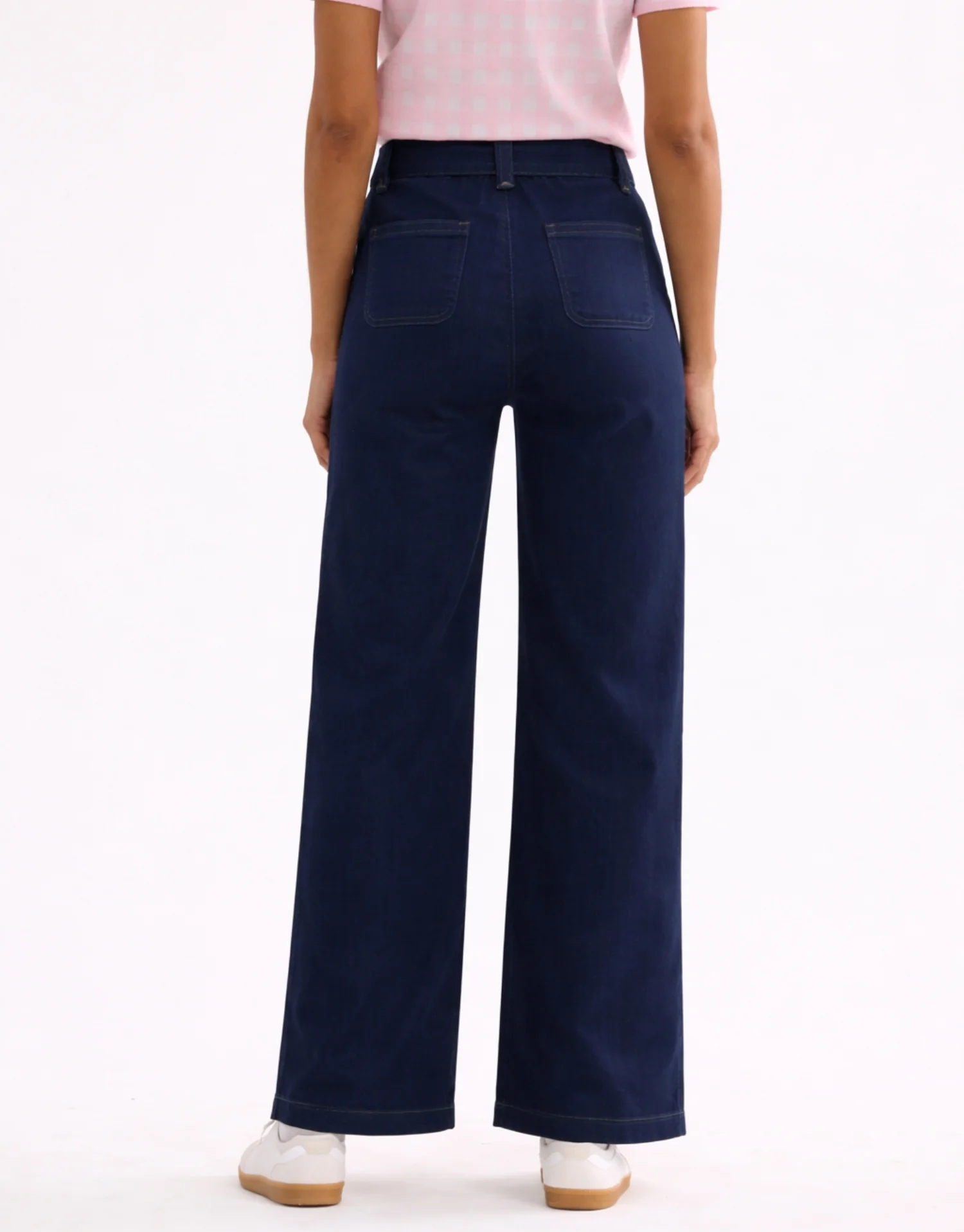 Jean large taille haute - Image 10