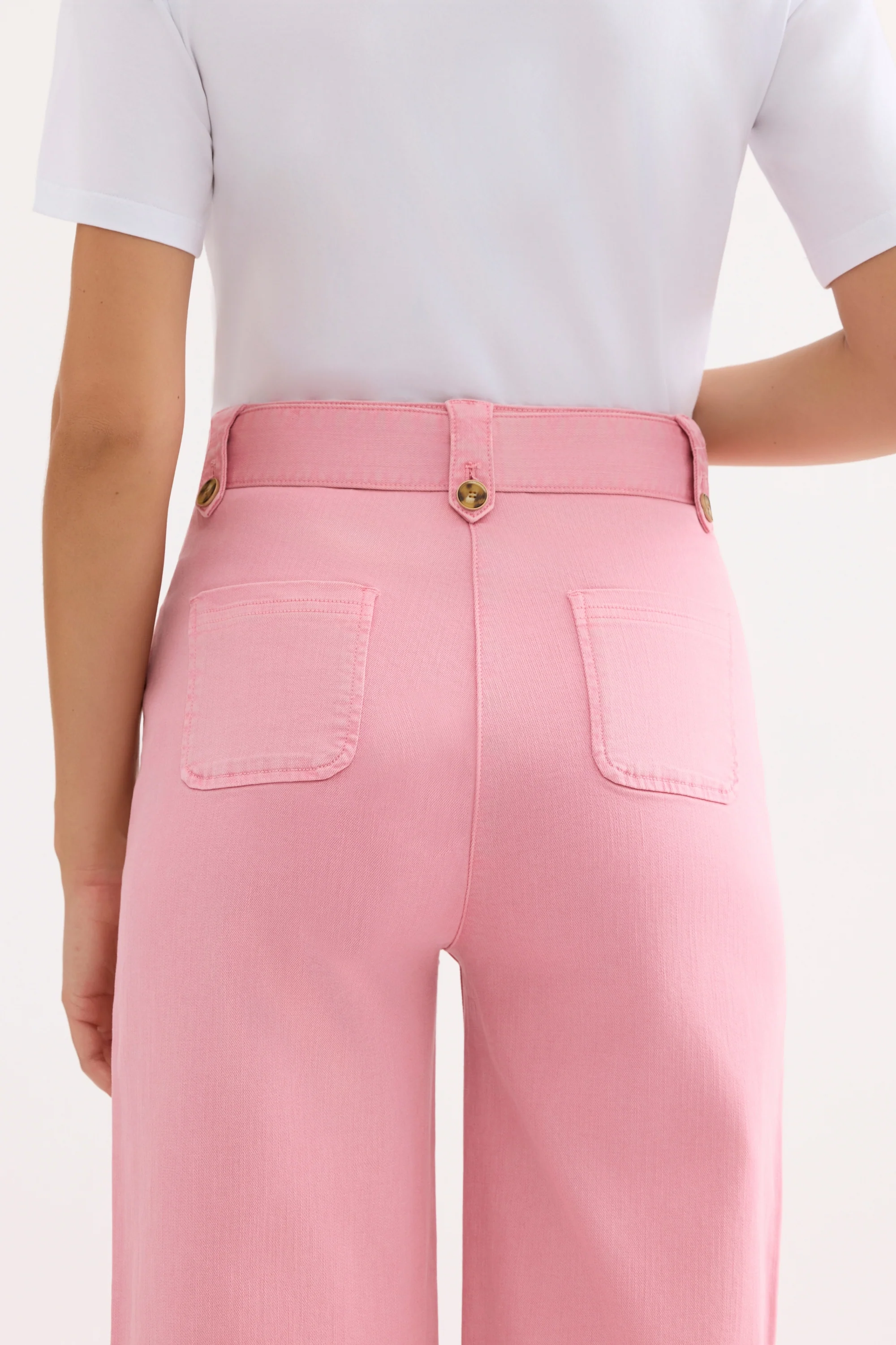 Jean large taille haute - Image 8