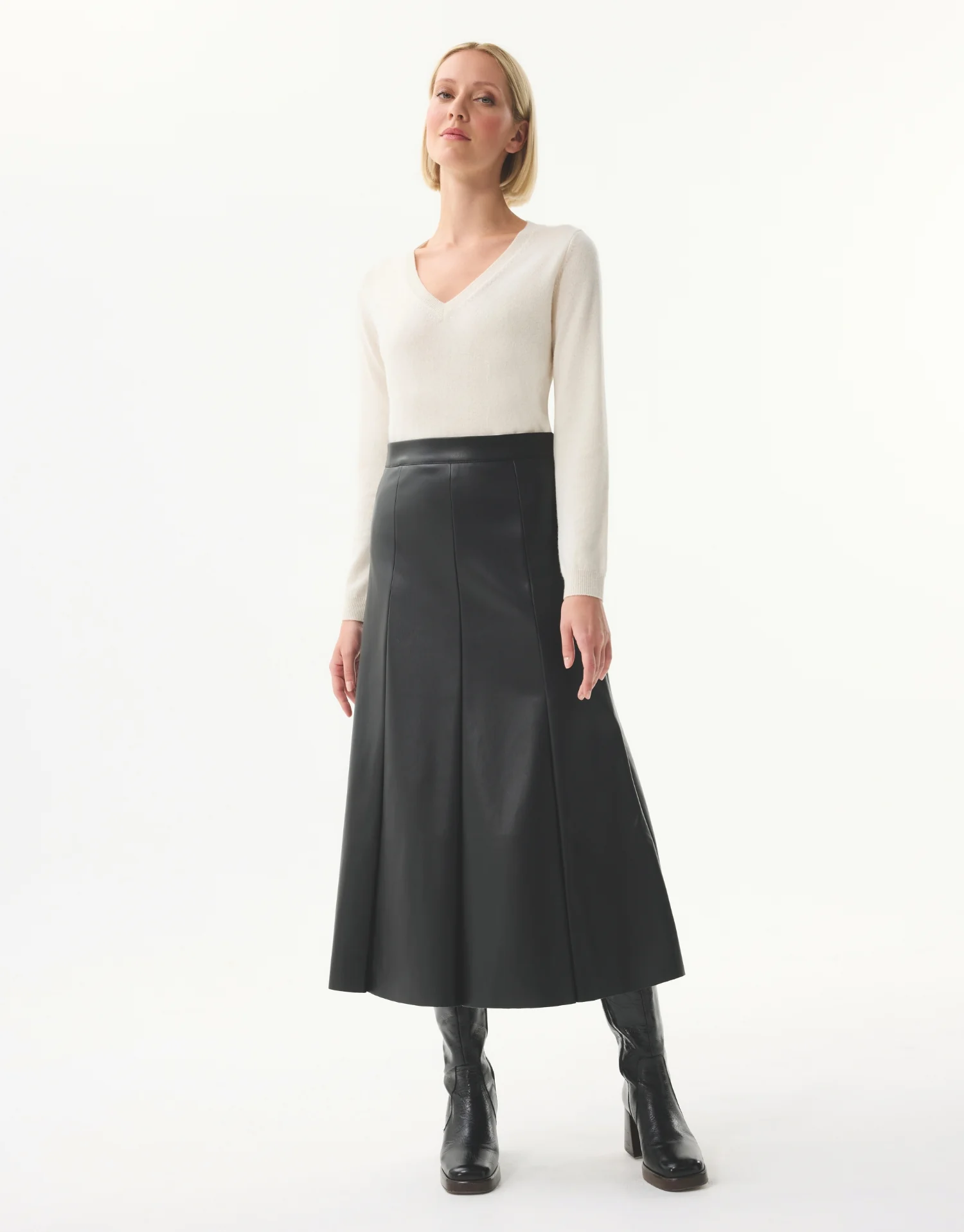 Jupe midi évasée - Image 4
