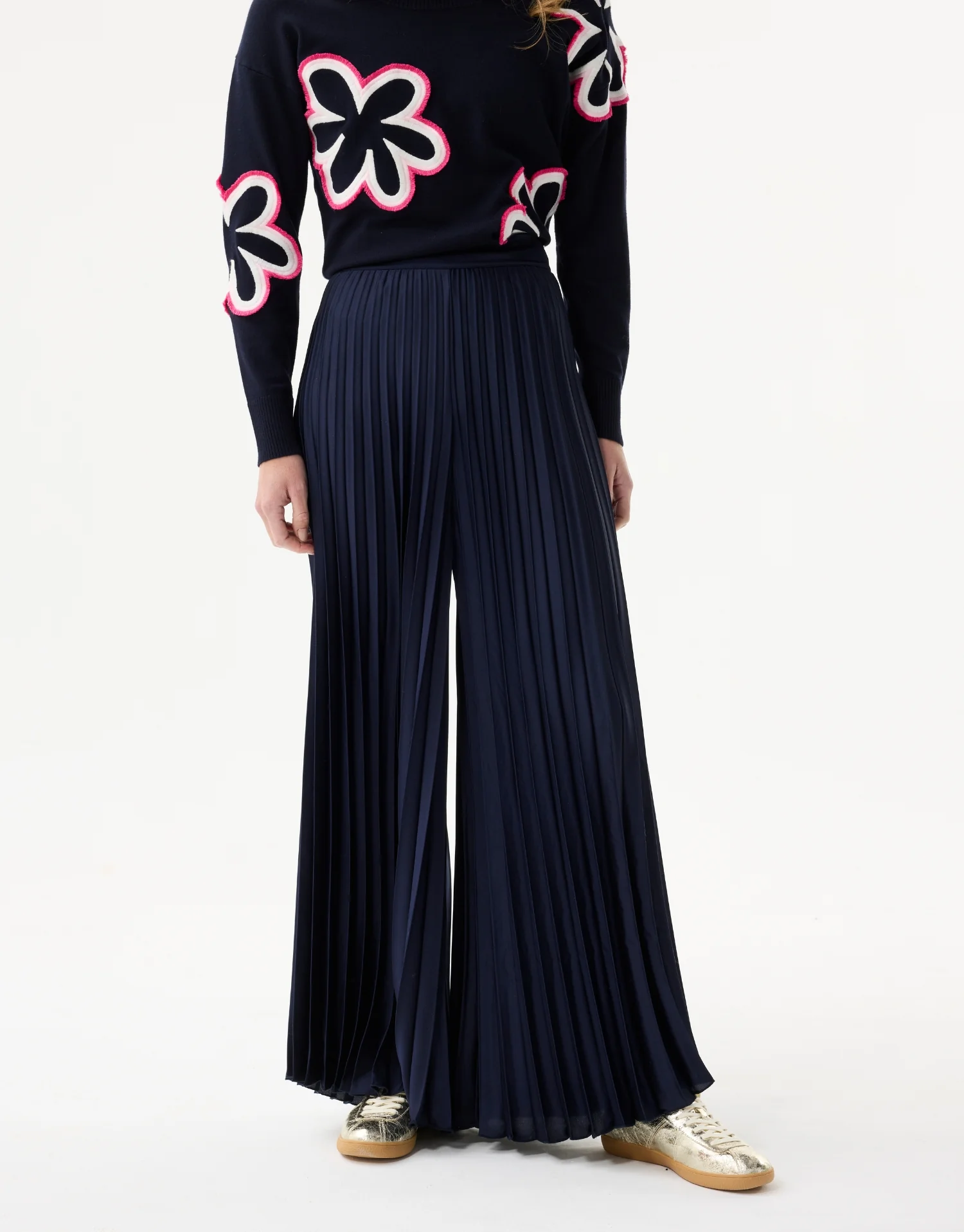 Pantalon plissé fluide - Image 4