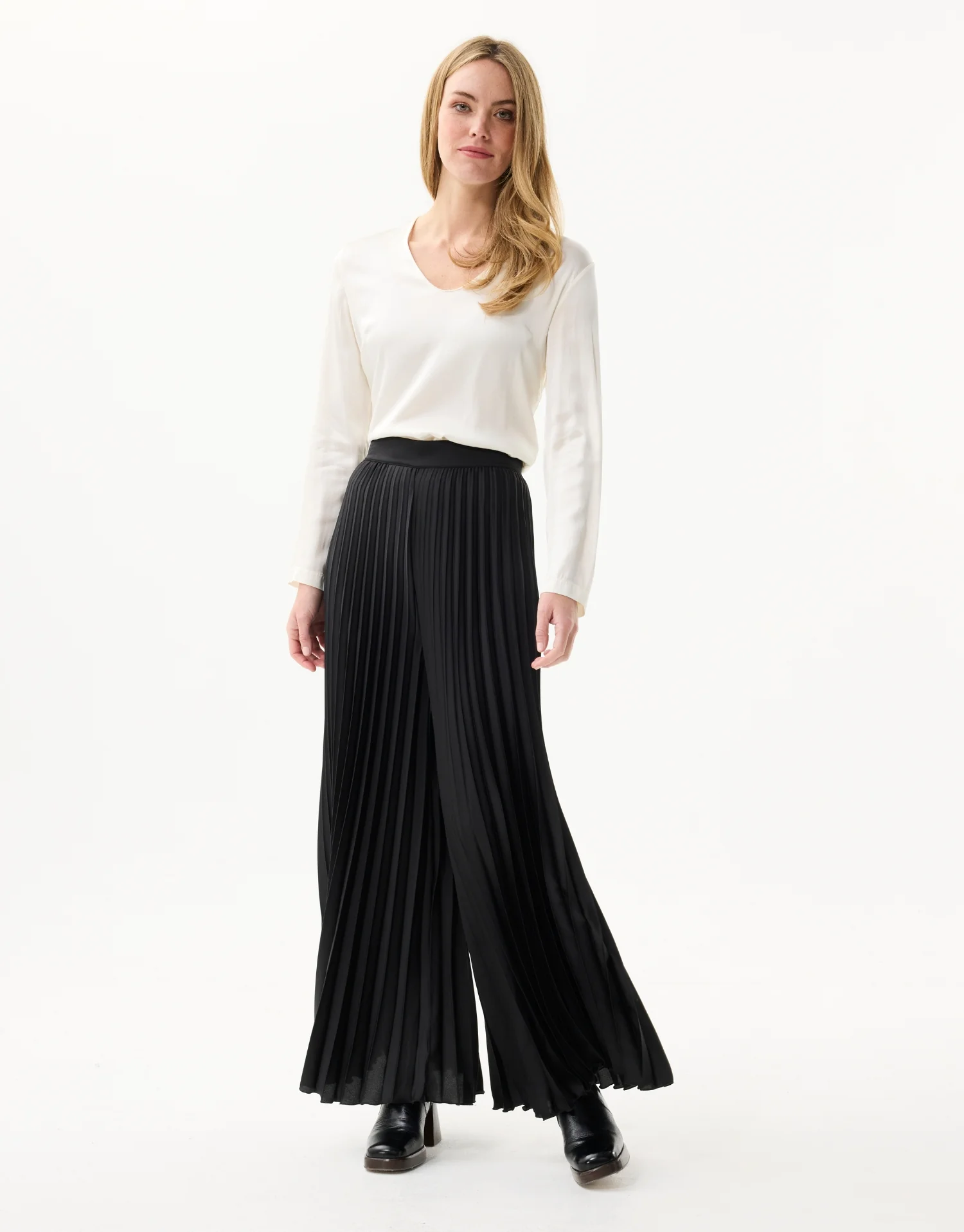 Pantalon plissé fluide - Image 5