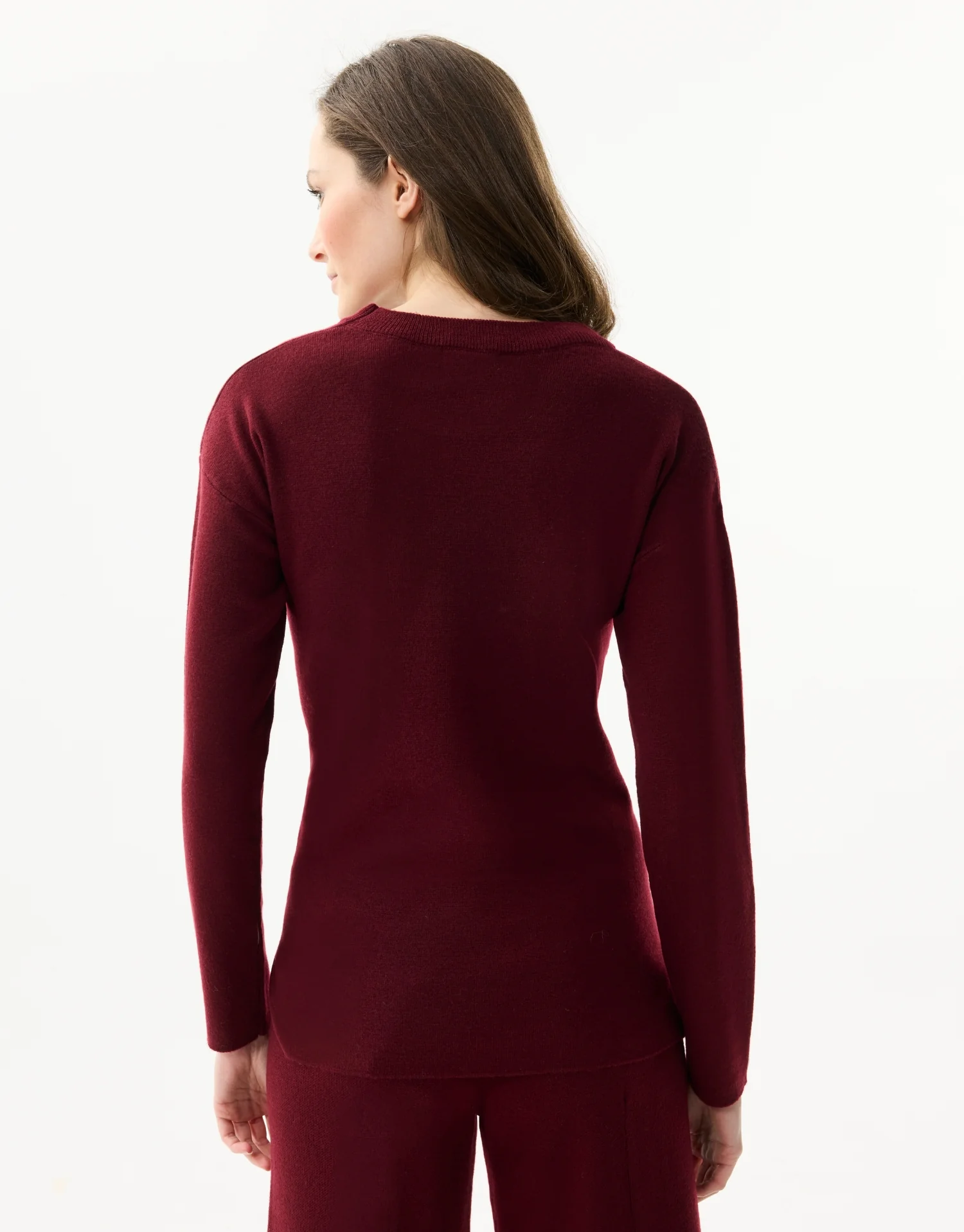 Pull col rond uni - Image 10