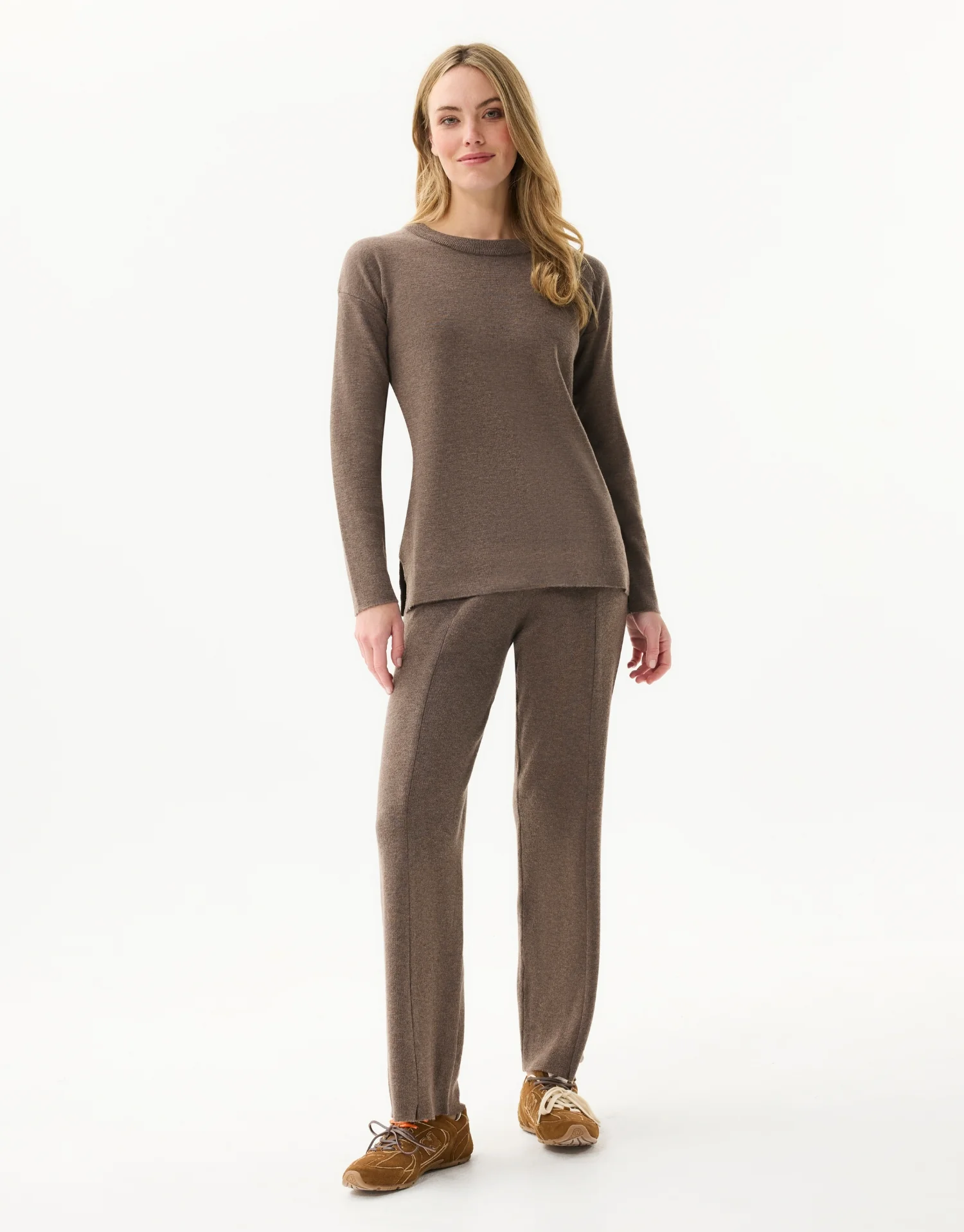 Pull col rond uni - Image 3