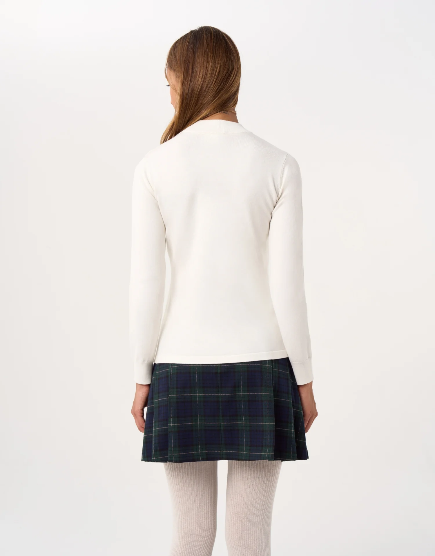 Pull en maille avec broderie nœud - Image 7