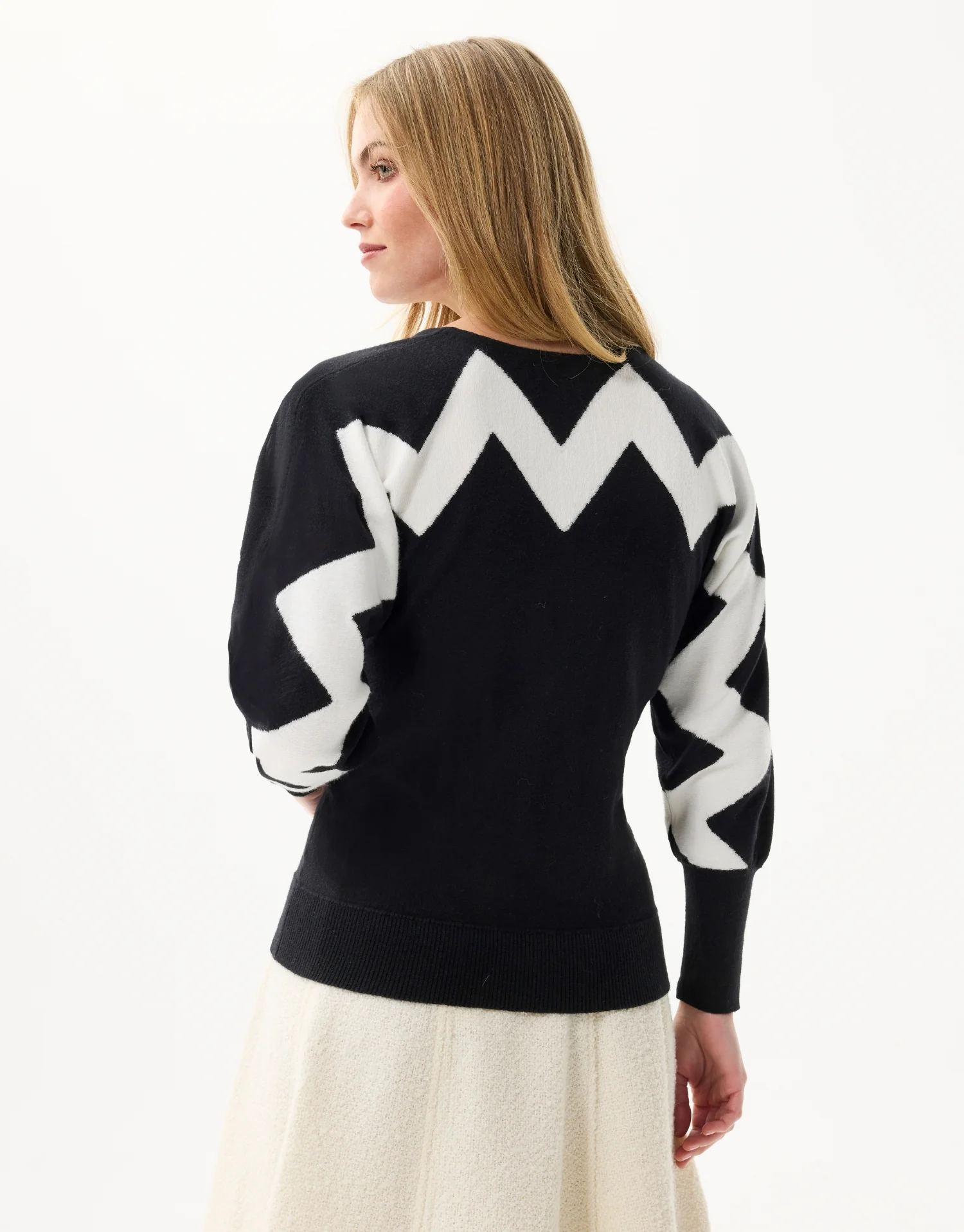 Pull manches contrastées - Image 7
