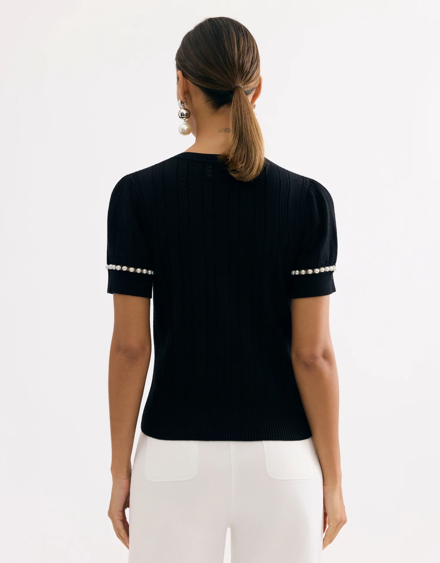 Pull maille perlé - Image 12