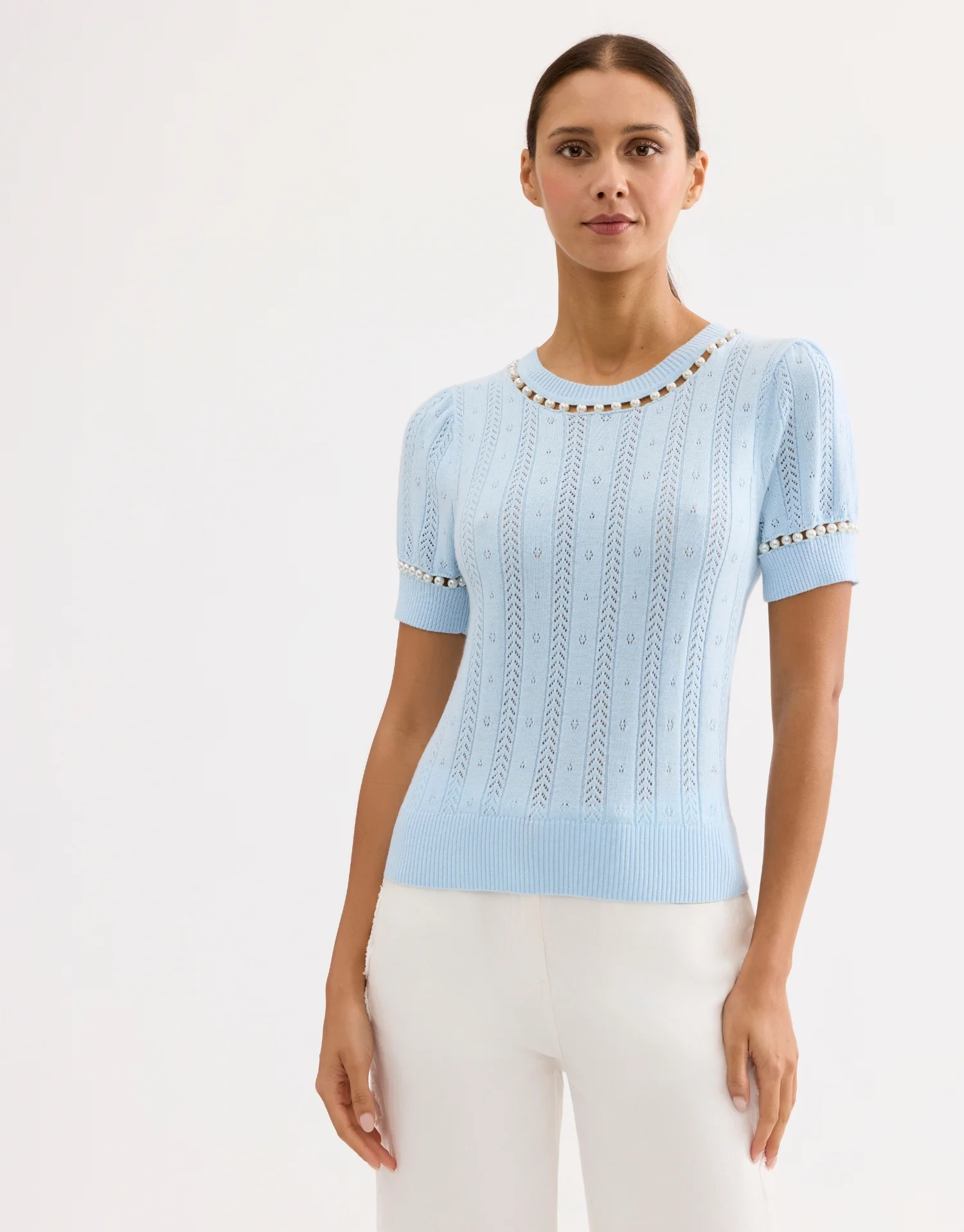 Pull maille perlé - Image 14