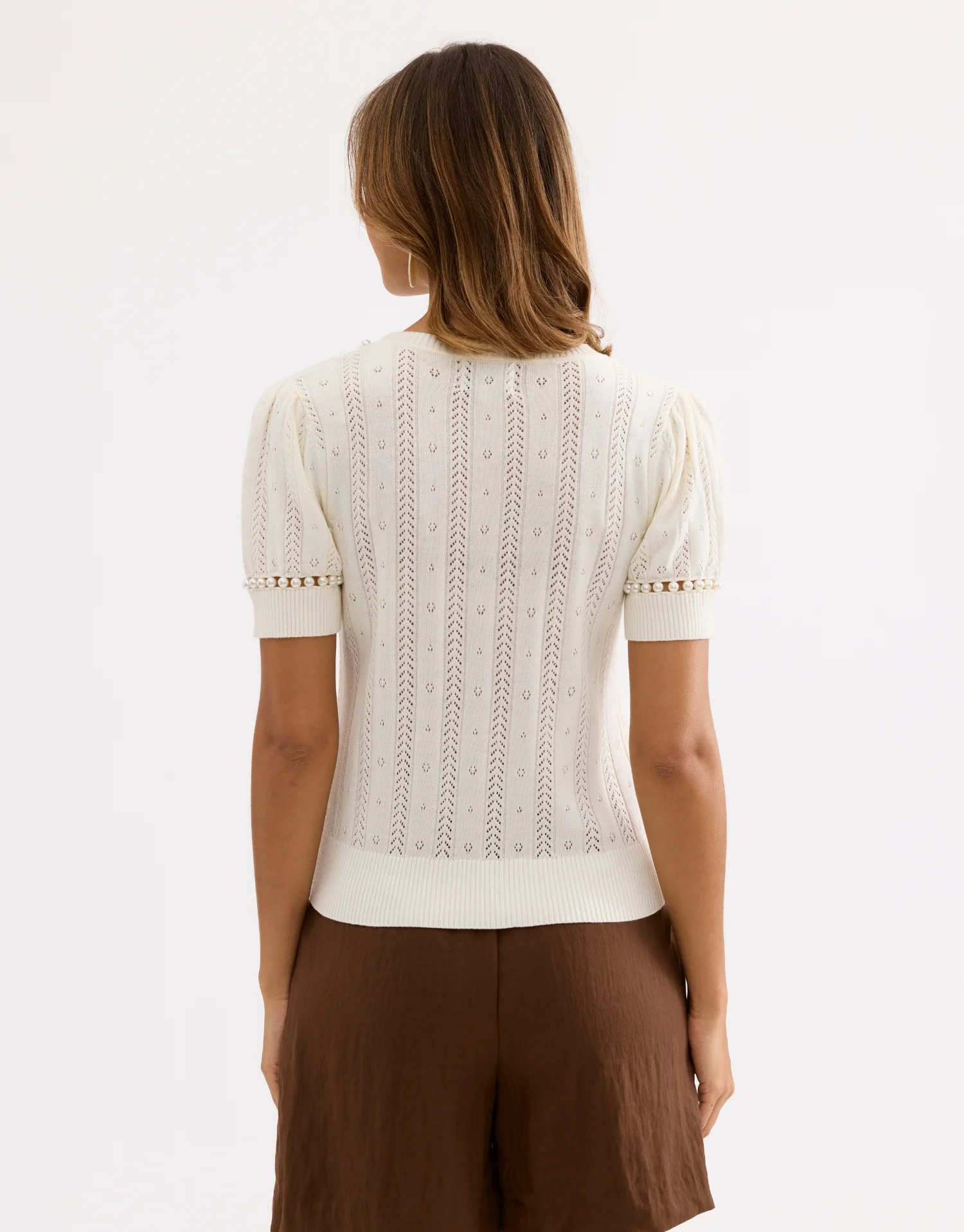 Pull maille perlé - Image 9