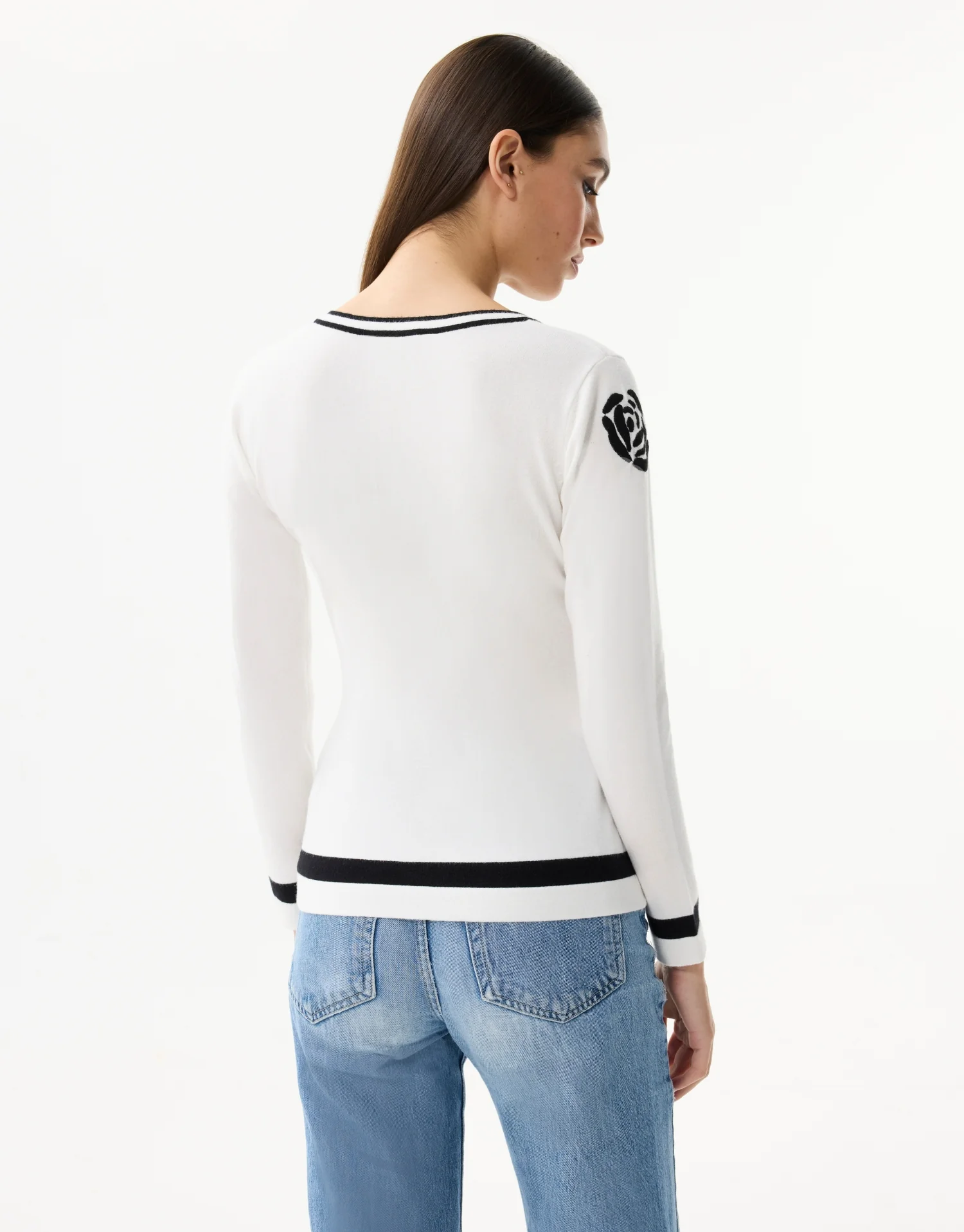 Pull motif fleurs - Image 10