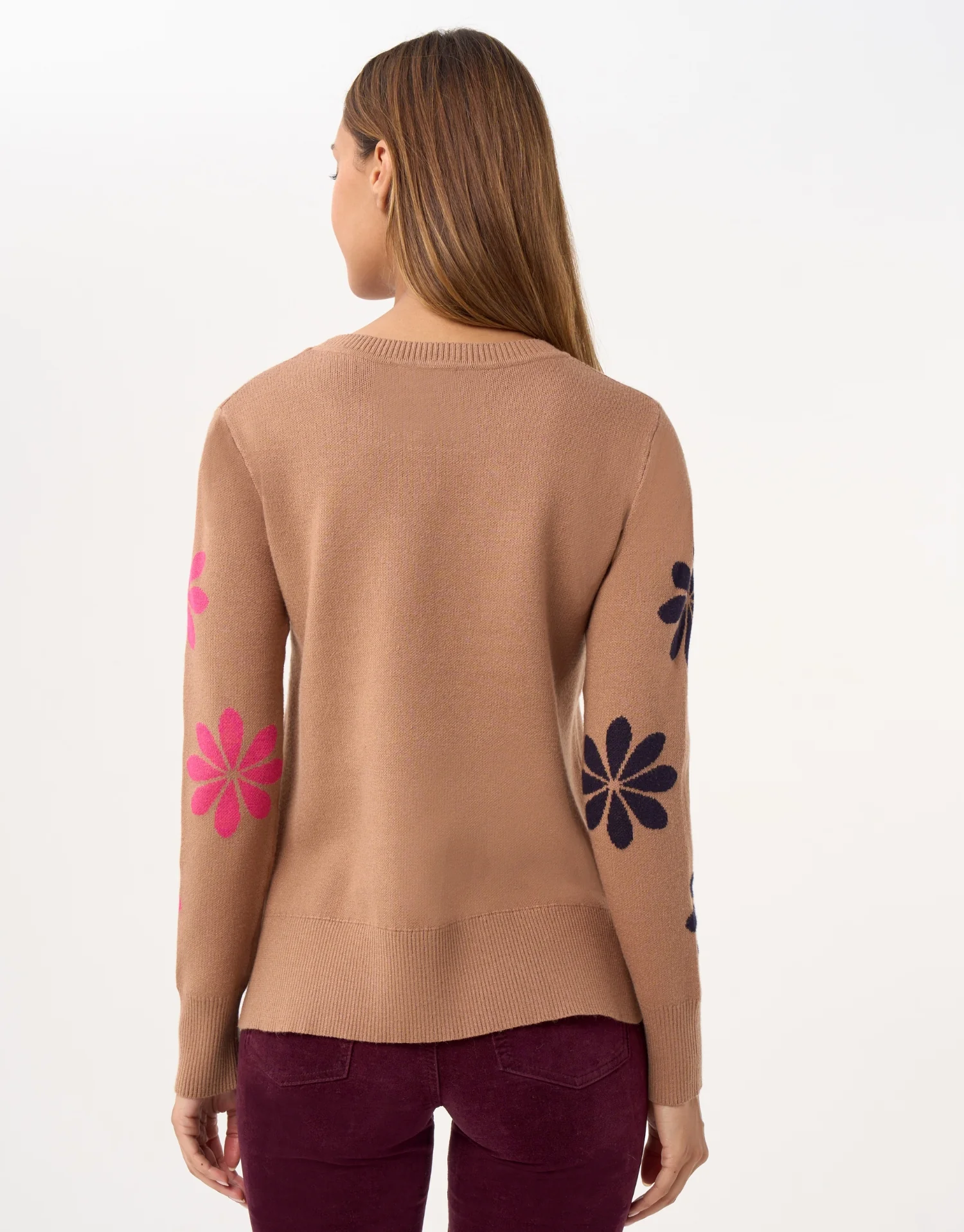 Pull motif fleurs multicolores - Image 4