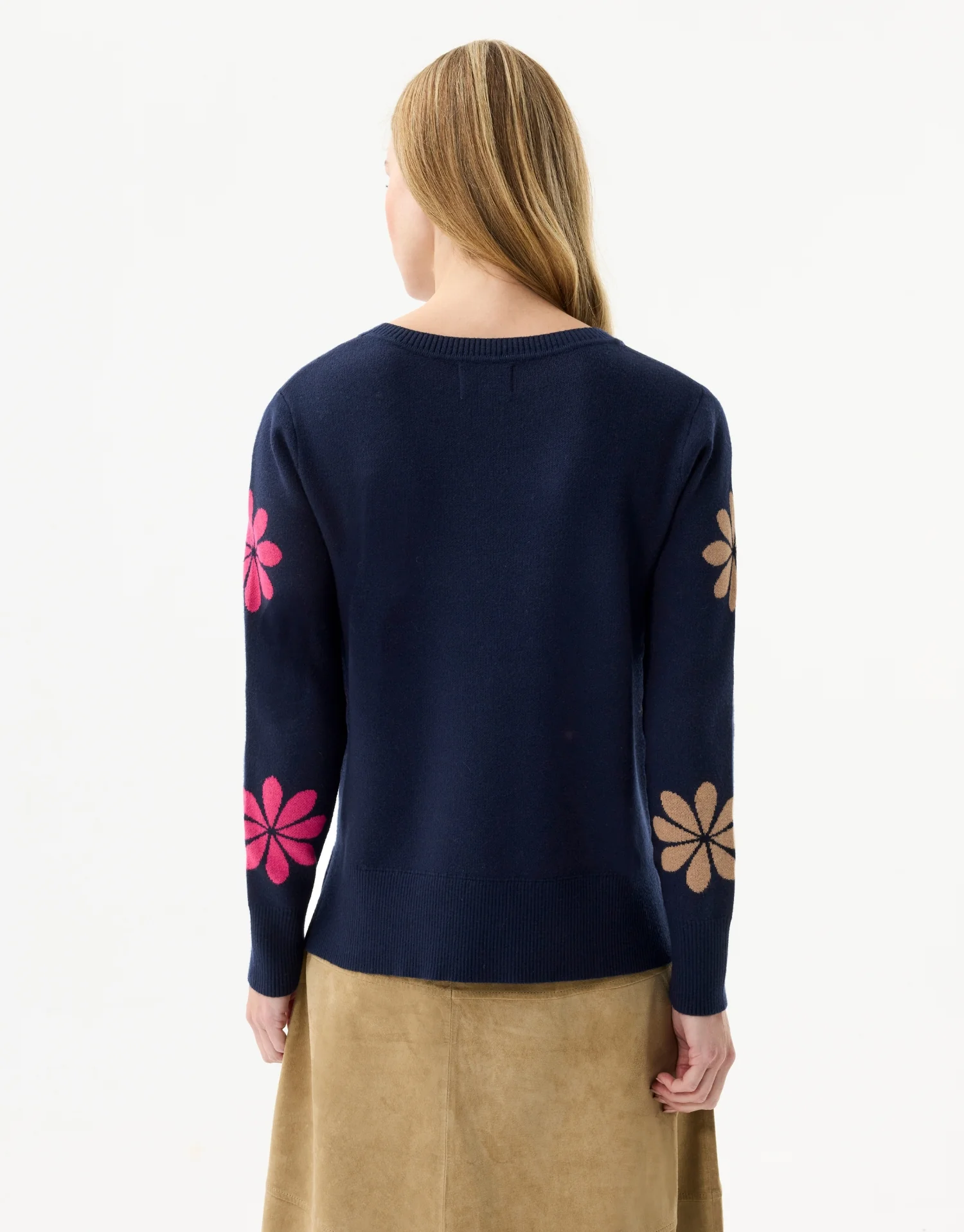 Pull motif fleurs multicolores - Image 7