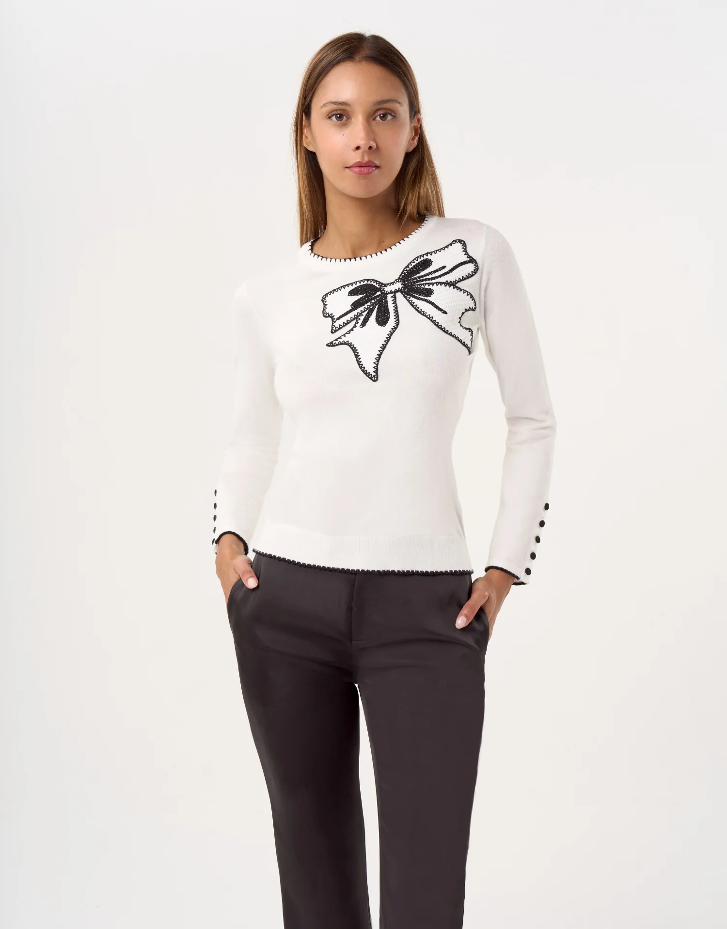 Pull nœud contrasté - Image 3