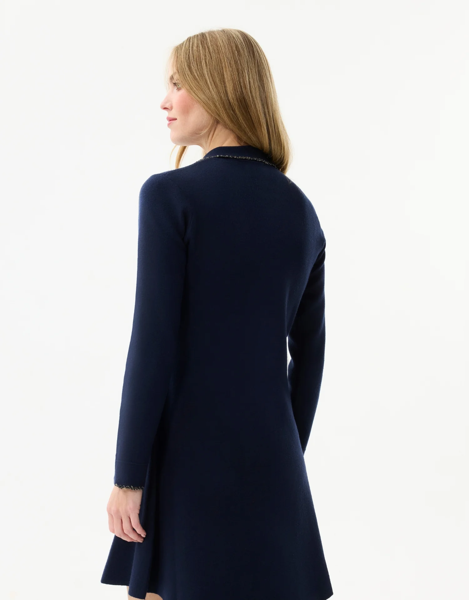 Robe maille boutonnée - Image 7