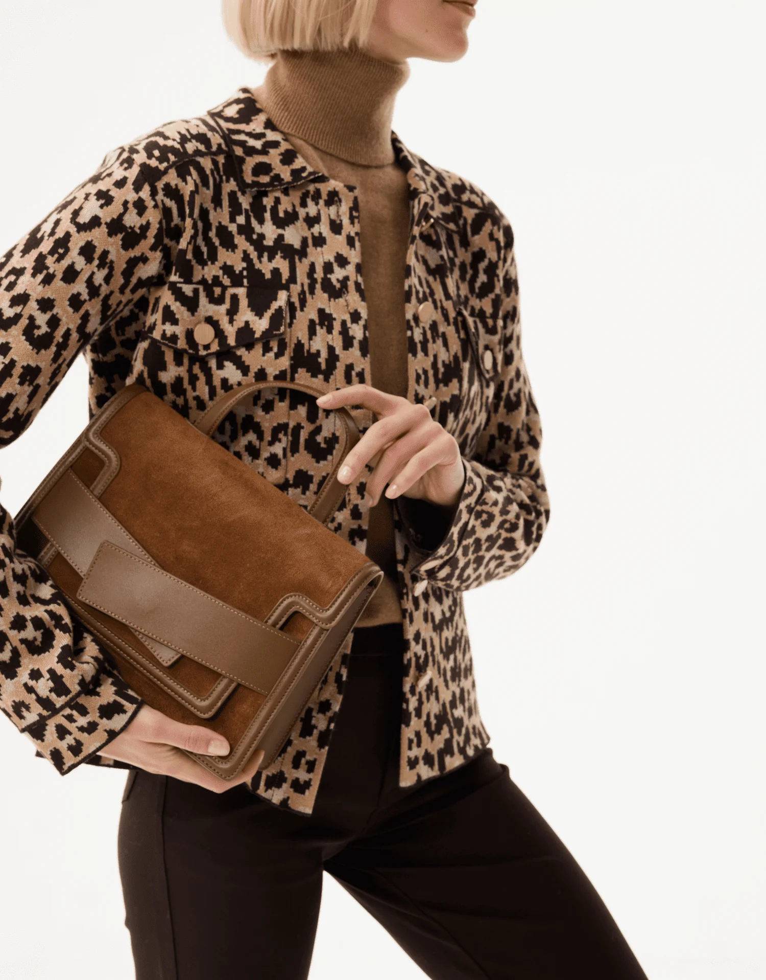 Sac Leo cuir suede - Image 4