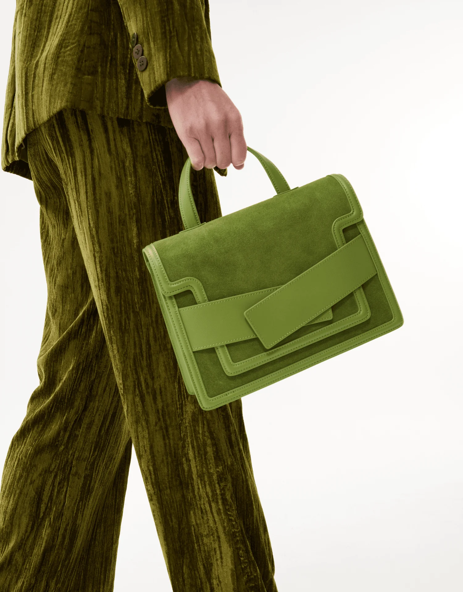 Sac Leo cuir suede - Image 7