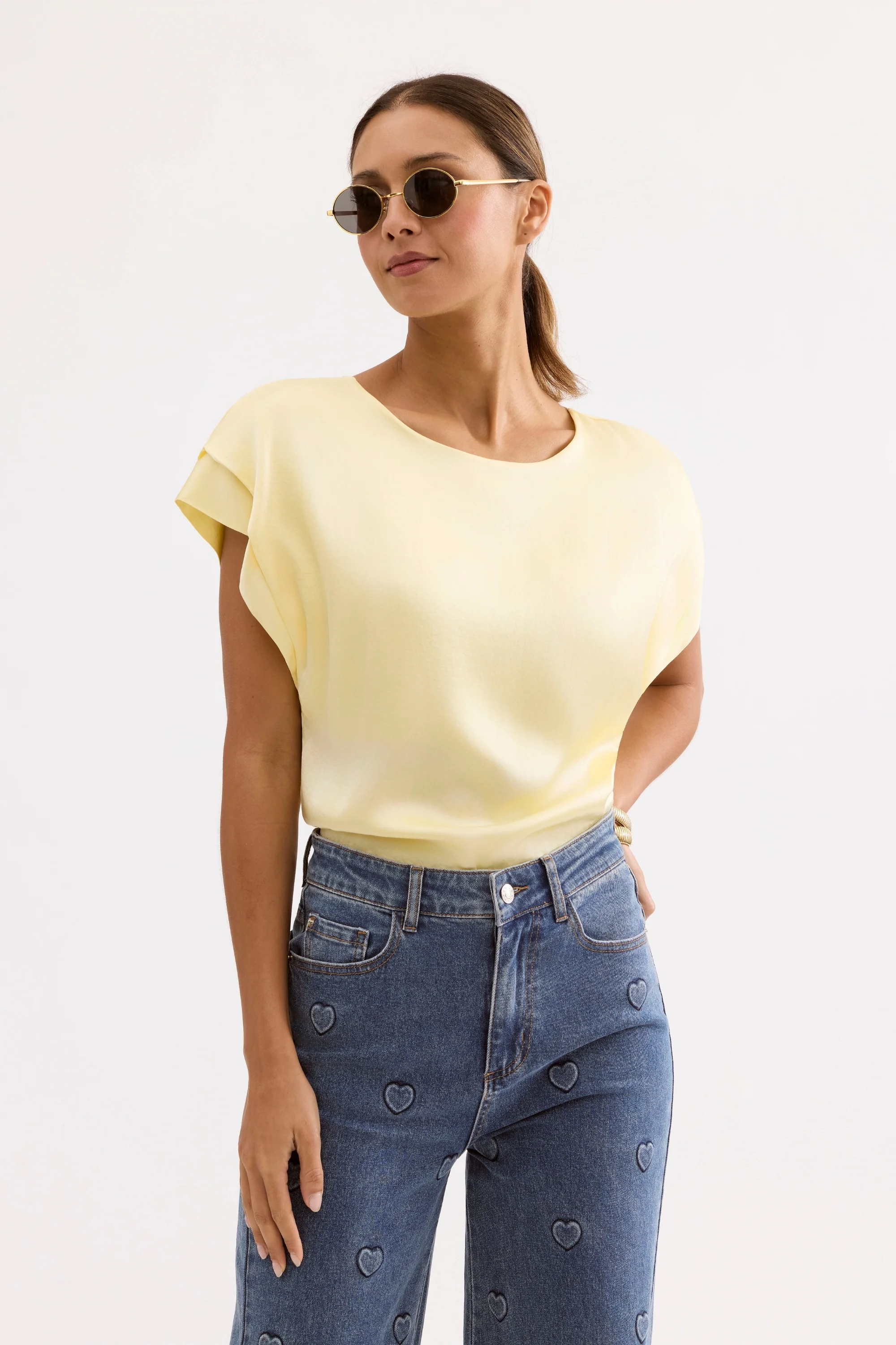 T-shirt fluide à manches courtes - Image 17