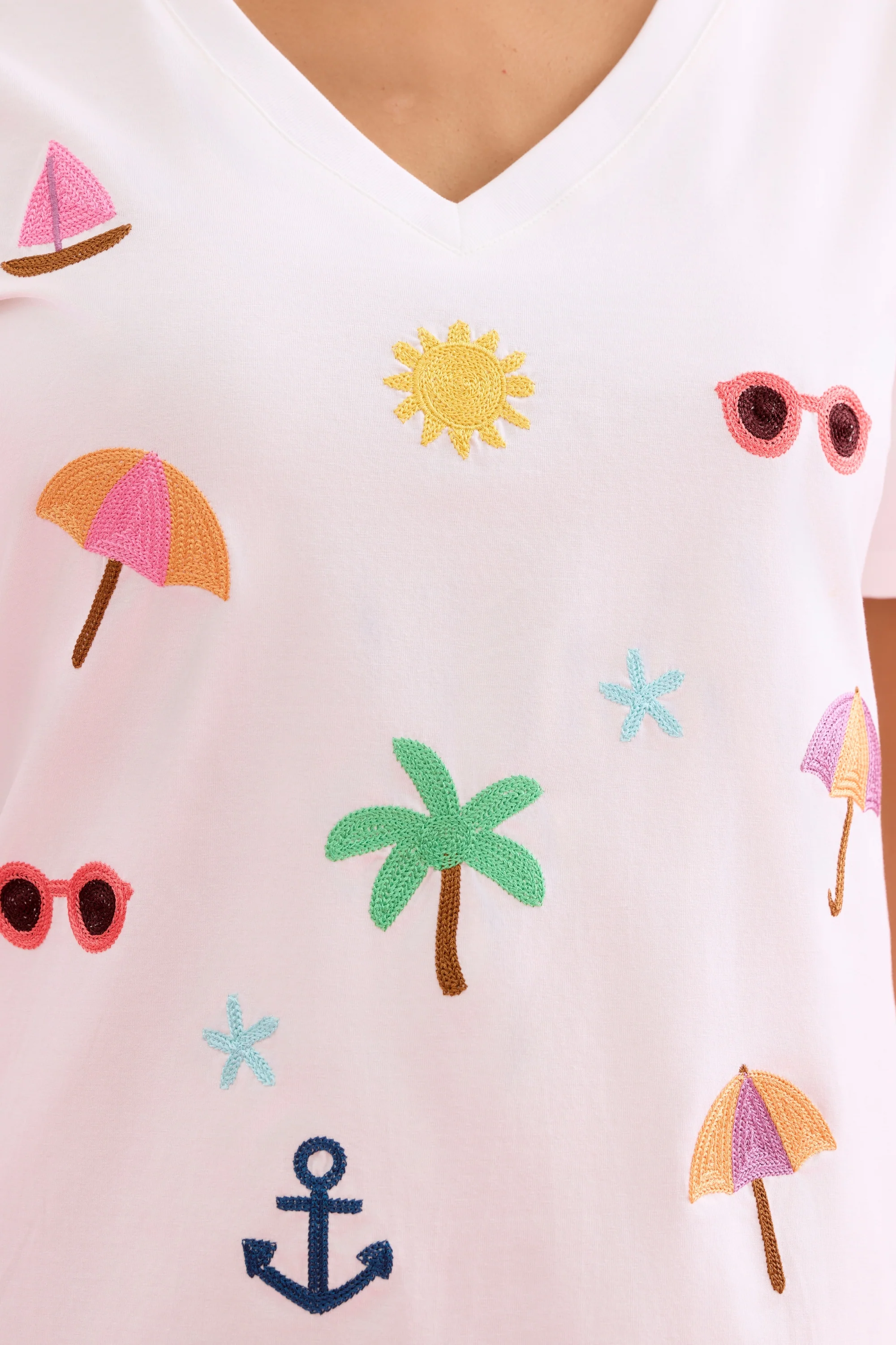 T-shirt motifs estivaux - Image 2