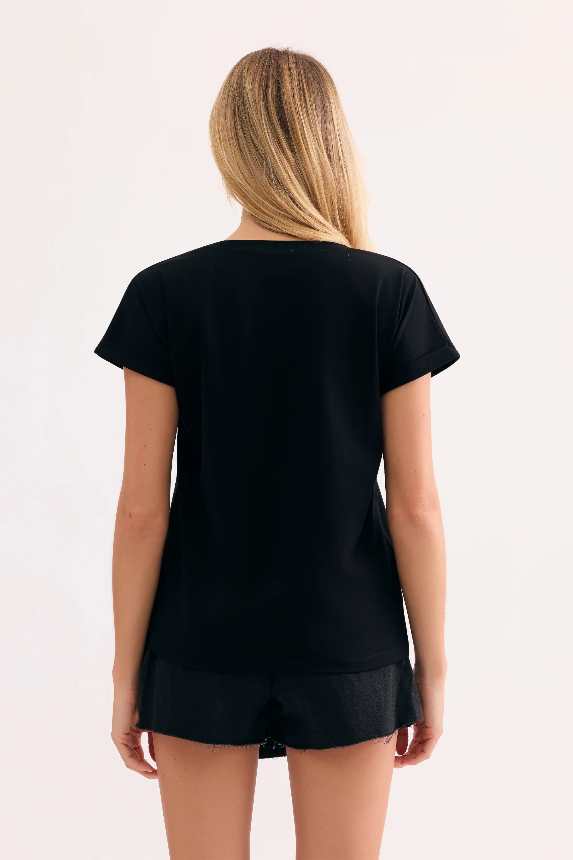T-shirt palmier en strass - Image 3