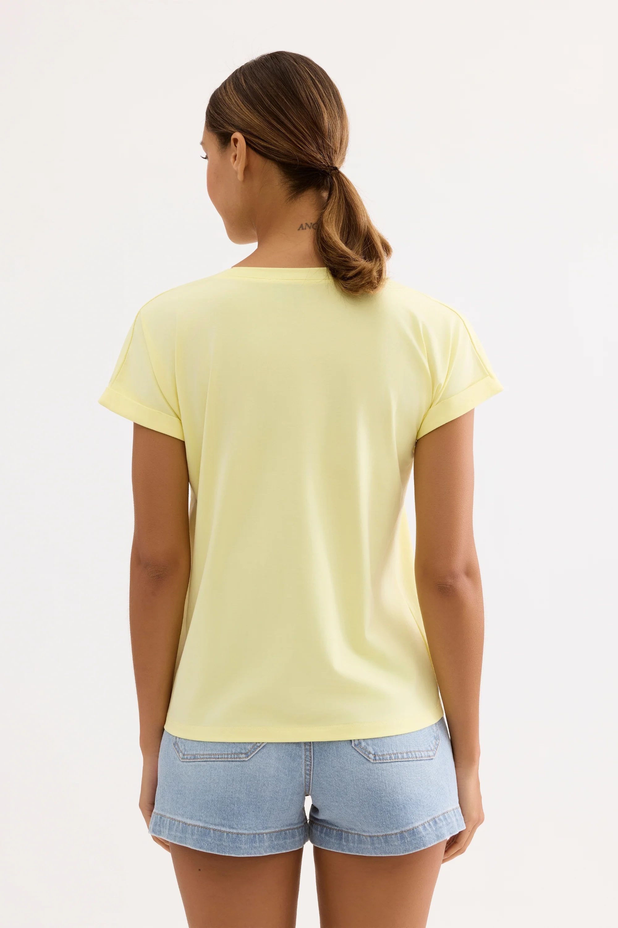 T-shirt palmier en strass - Image 9