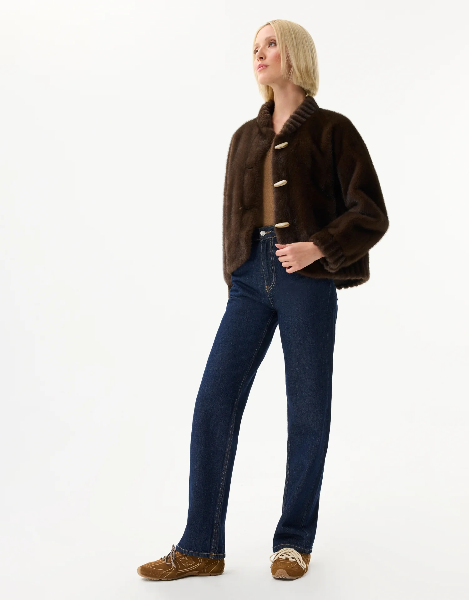 Veste courte en fausse fourrure - Image 12