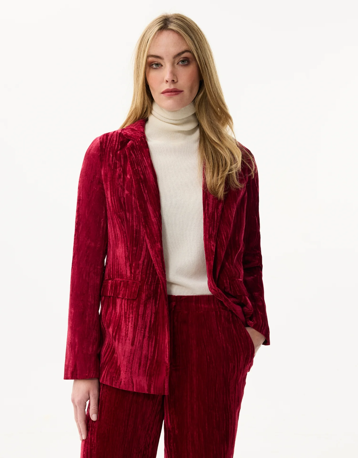 Veste de tailleur en velours - Image 6